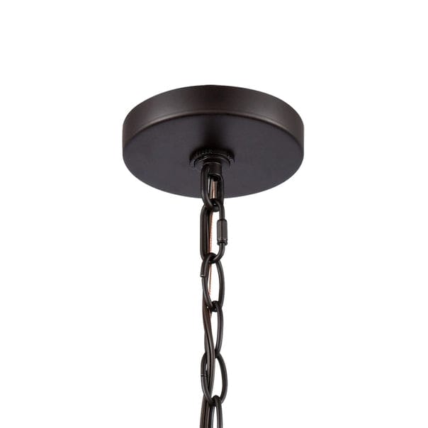 Cedar Park Oil Rubbed Bronze One-Light Outdoor Pendant Light、mySite、g9winljtr