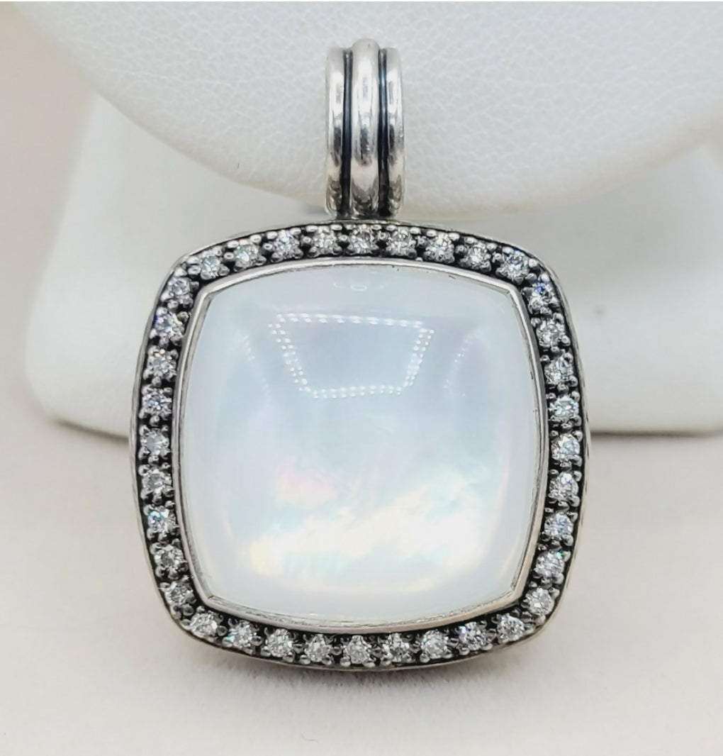 David Yurman Albion Moonlight Ice Pendant 鈥?Moonstone、mySite、hinf8tx79