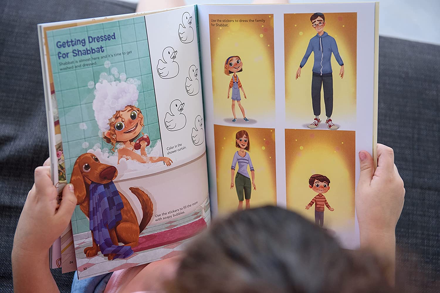 Ella and Noah Celebrate Shabbat: Sticker Activity Book、mySite、topwebapps