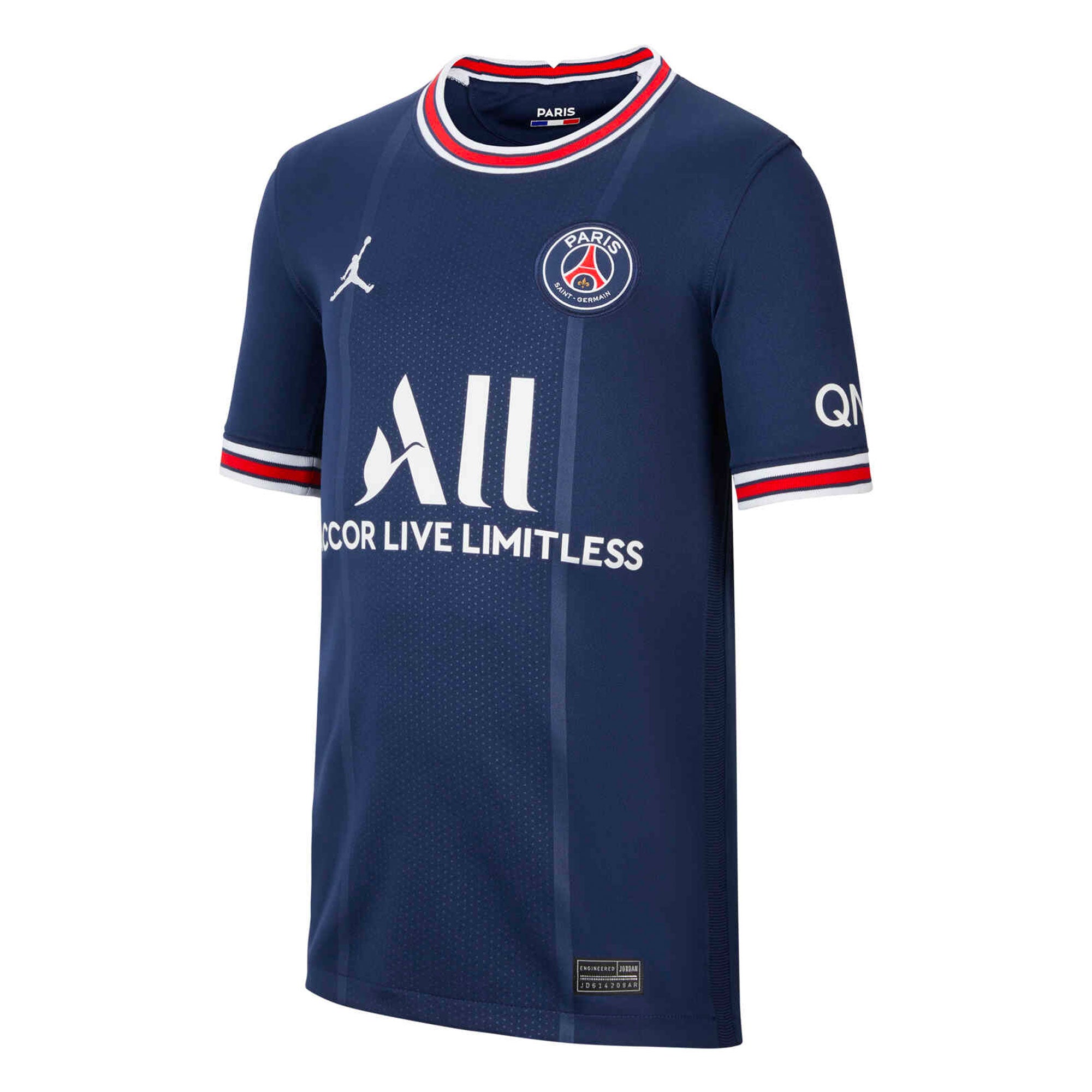 Nike Kids Paris Saint-Germain 2021/22 Home Jersey Navy/White、mySite、noshort
