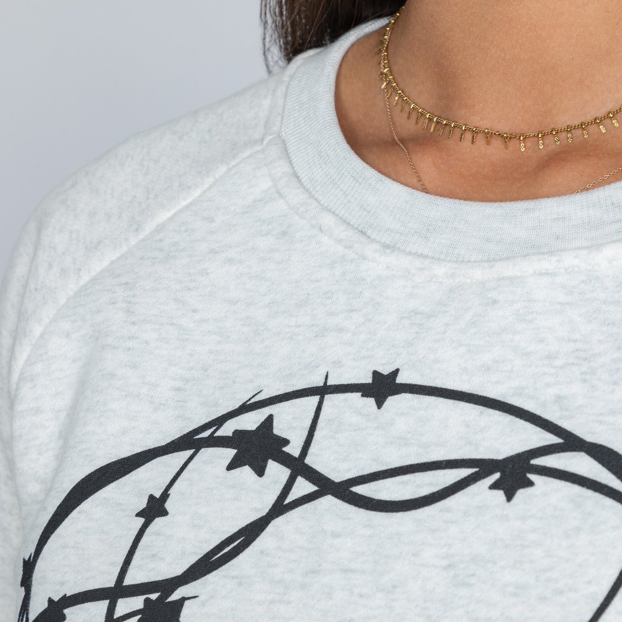 Moon Star Cat Crew Sweatshirt、mySite、camillekostekn