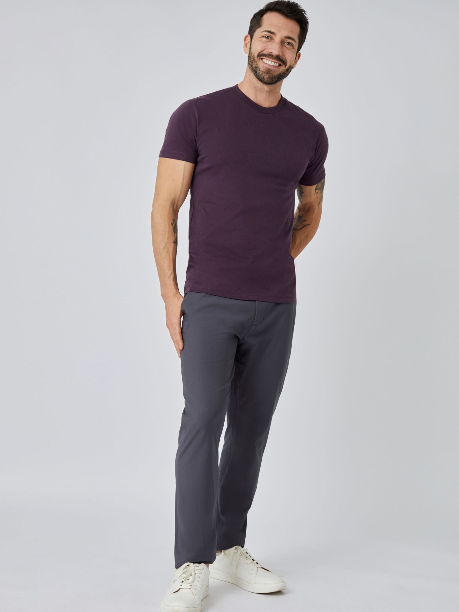  Nordic Purple Crew Neck FINAL SALE、mySite、ghnorth