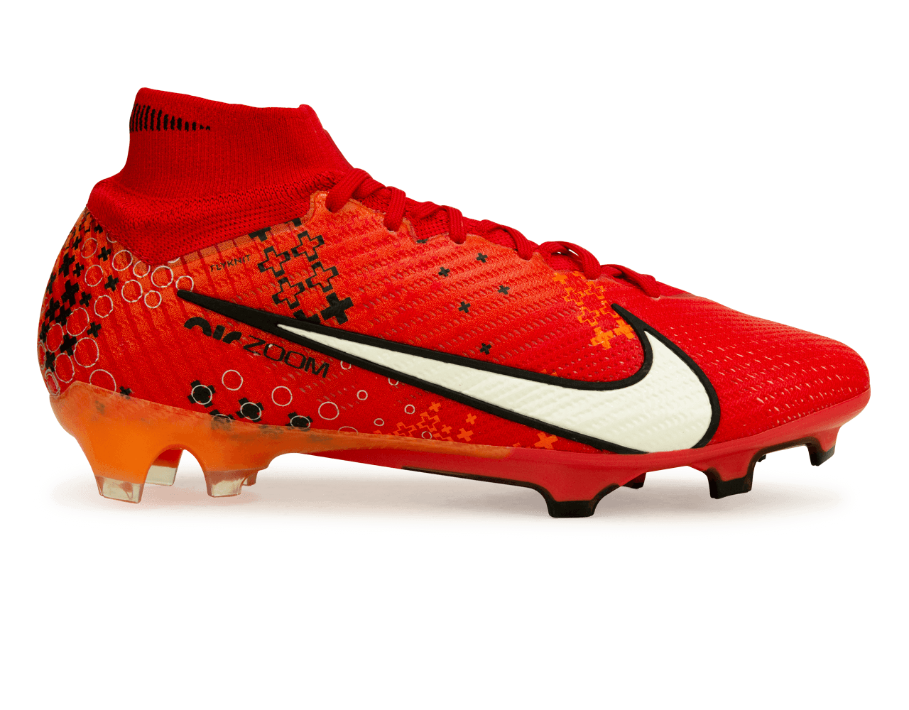 Nike Men's Zoom Mercurial Superfly 9 MDS Elite FG Crimson/Ivory、mySite、noshort