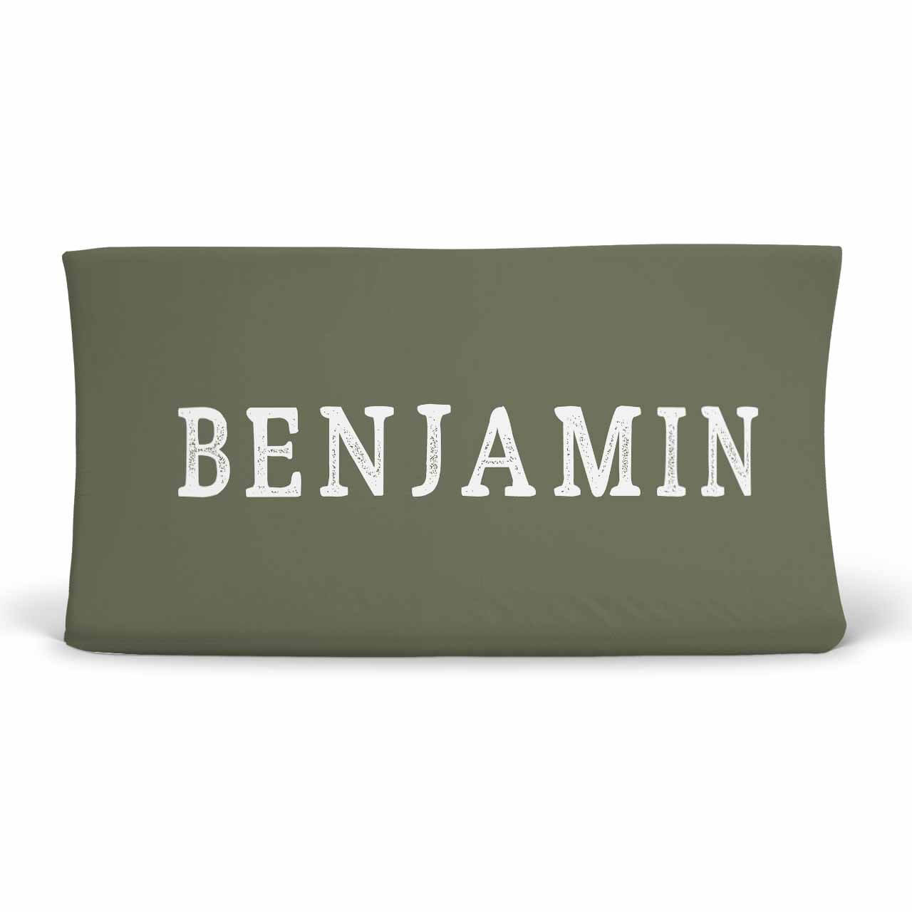  Color Story | Olive Personalized Changing Pad Cover、mySite、layawaytickets