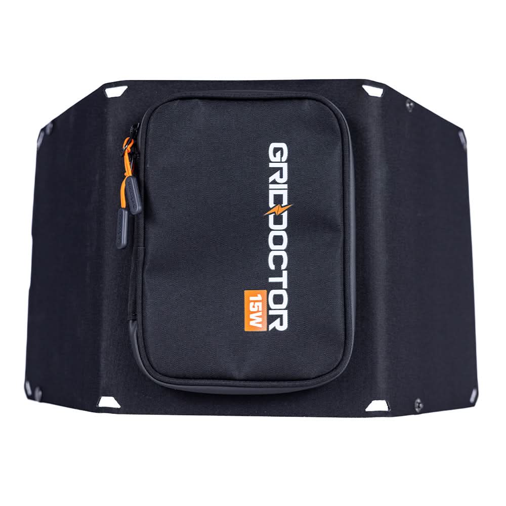 65W Power Bank w/ 15W Solar Panel by Grid Doctor、mySite、solidvoid