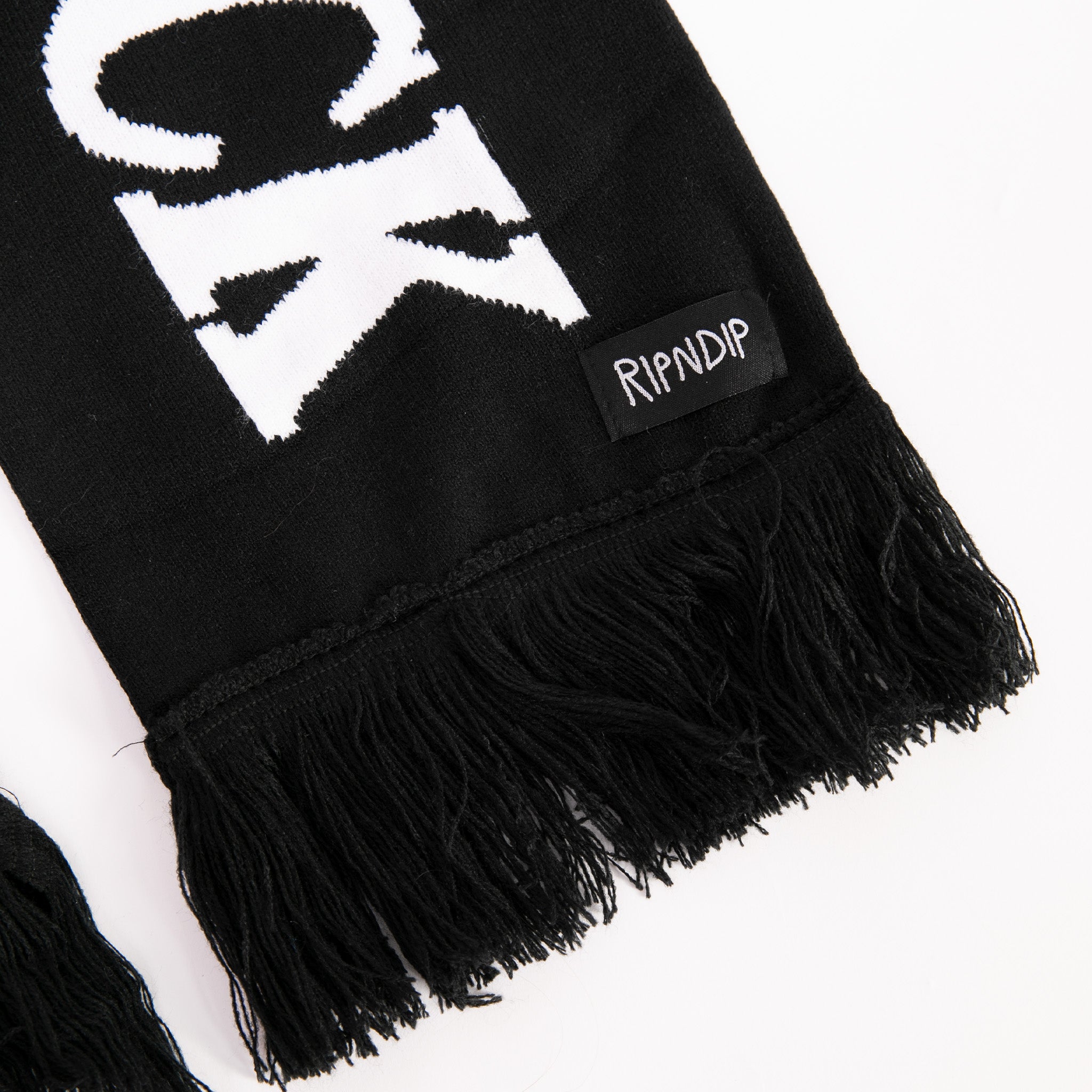  Fuckin Fuck Knit Scarf (Black)、mySite、merchandisen