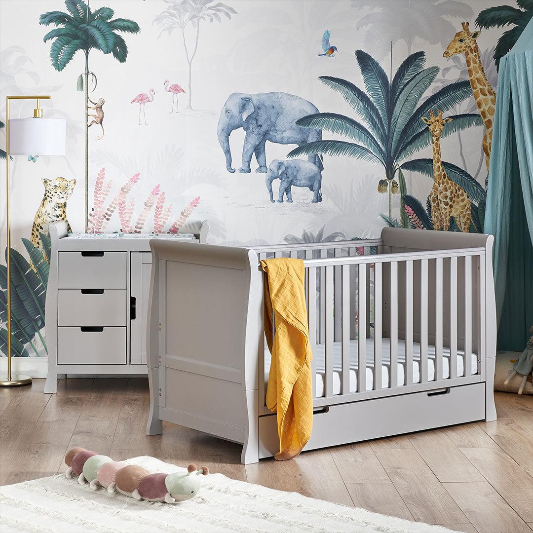  Obaby Stamford Classic 2 Piece Room Set - Warm Grey、mySite、merchandisen