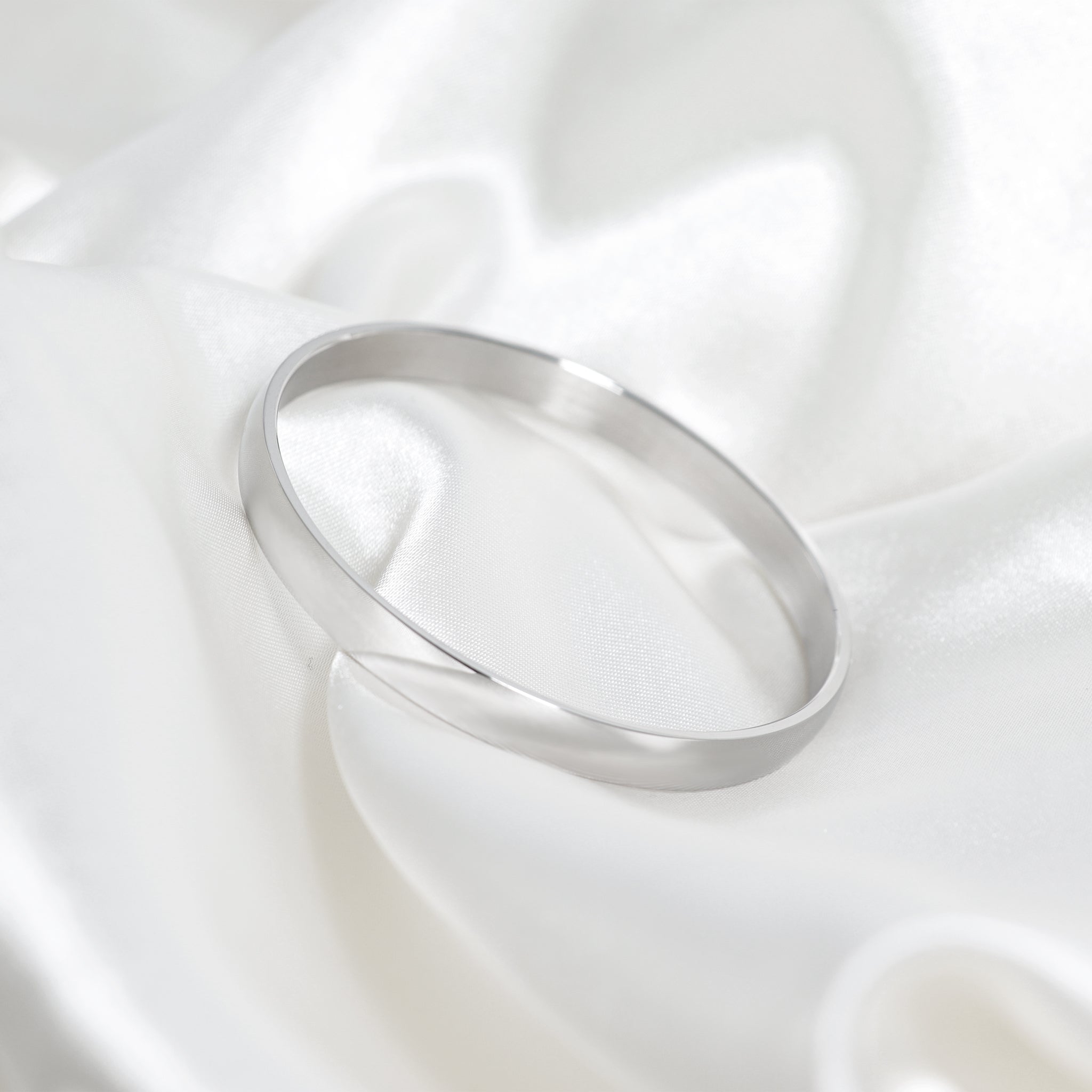 Engravable Stainless Steel Bangle / BRJ9006、mySite、dreamappss