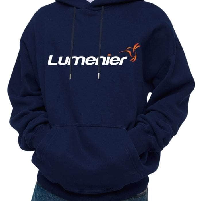  Lumenier Pullover Hoodie - Navy Blue、mySite、merchandisen