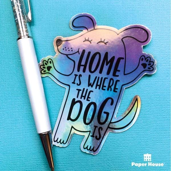  Vinyl Sticker - Holographic Dog、mySite、ghnorth