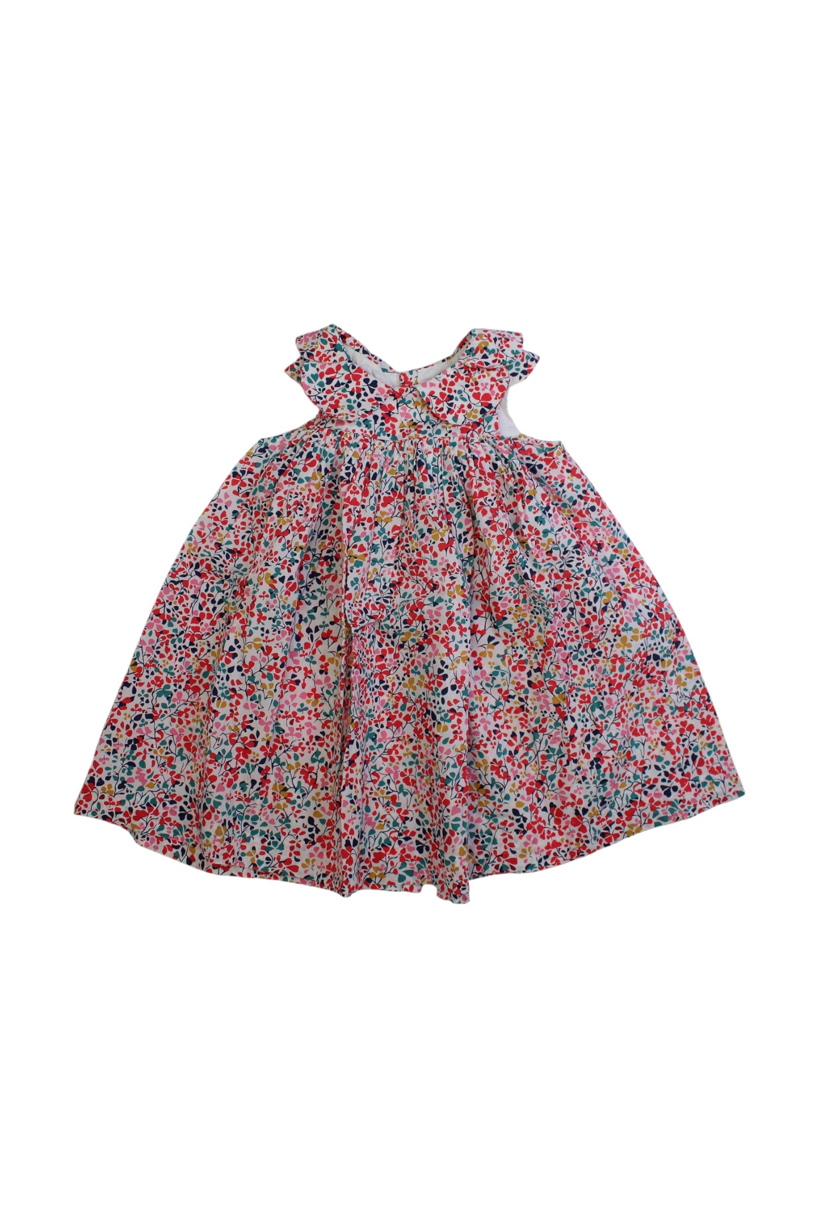 Jacadi Sleeveless Floral Dress 2T、mySite、g9winljtr