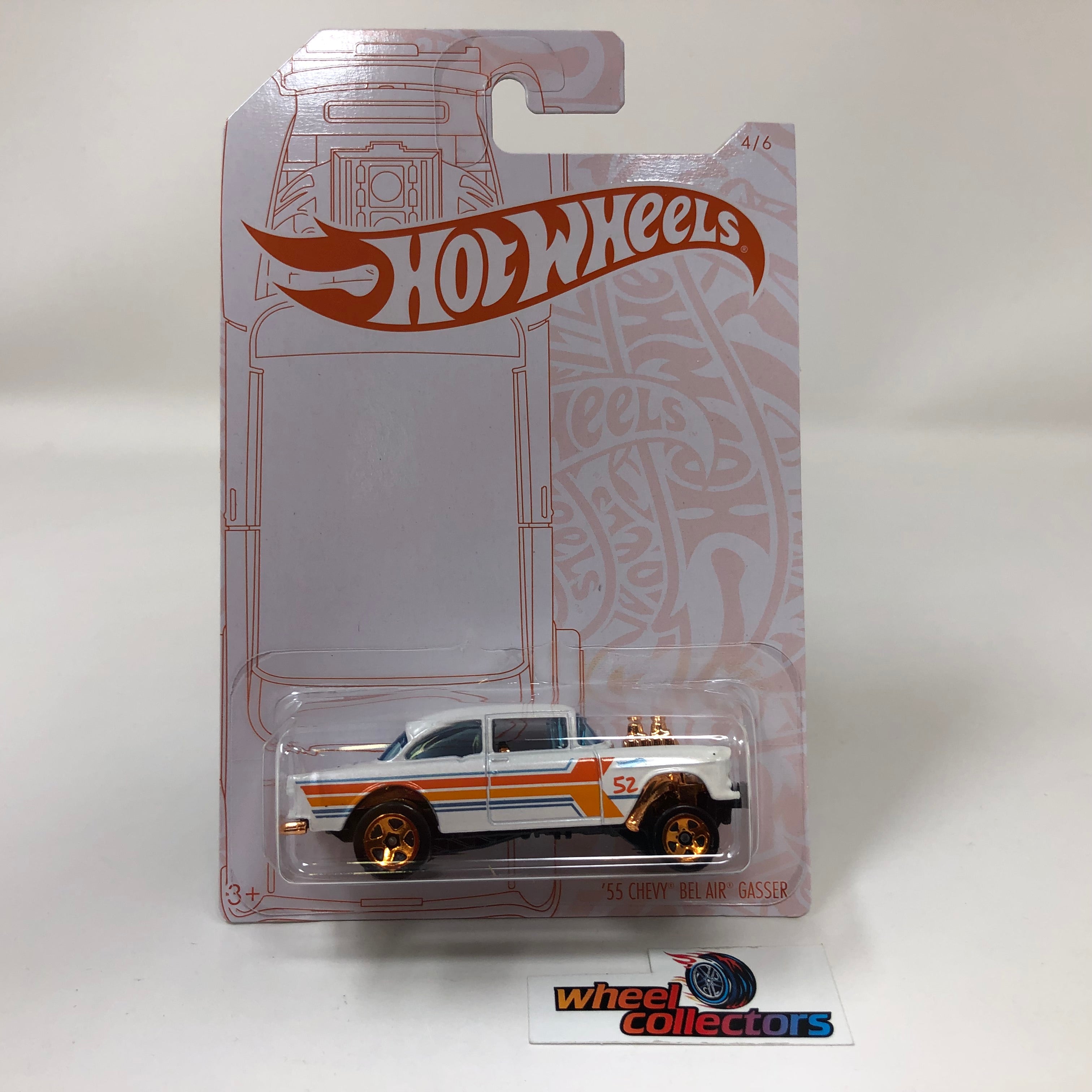 '55 Chevy Bel Air Gasser * Hot Wheels 52nd Anniversary Pearl & Chrome、mySite、hgirdovlk
