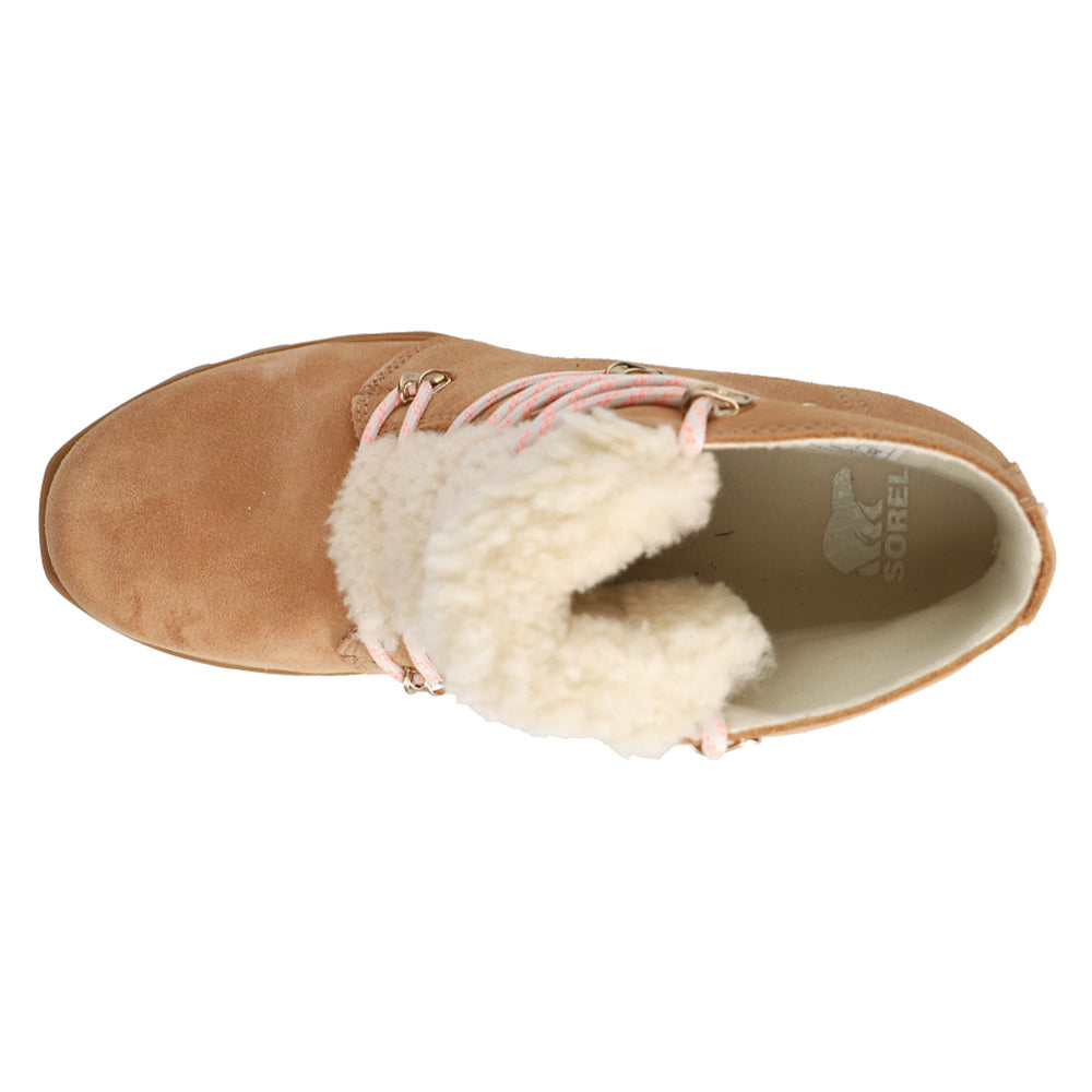 Joan Arctic Shearling Round Toe Wedge Round Toe Boots、mySite、gtrtttuynbv