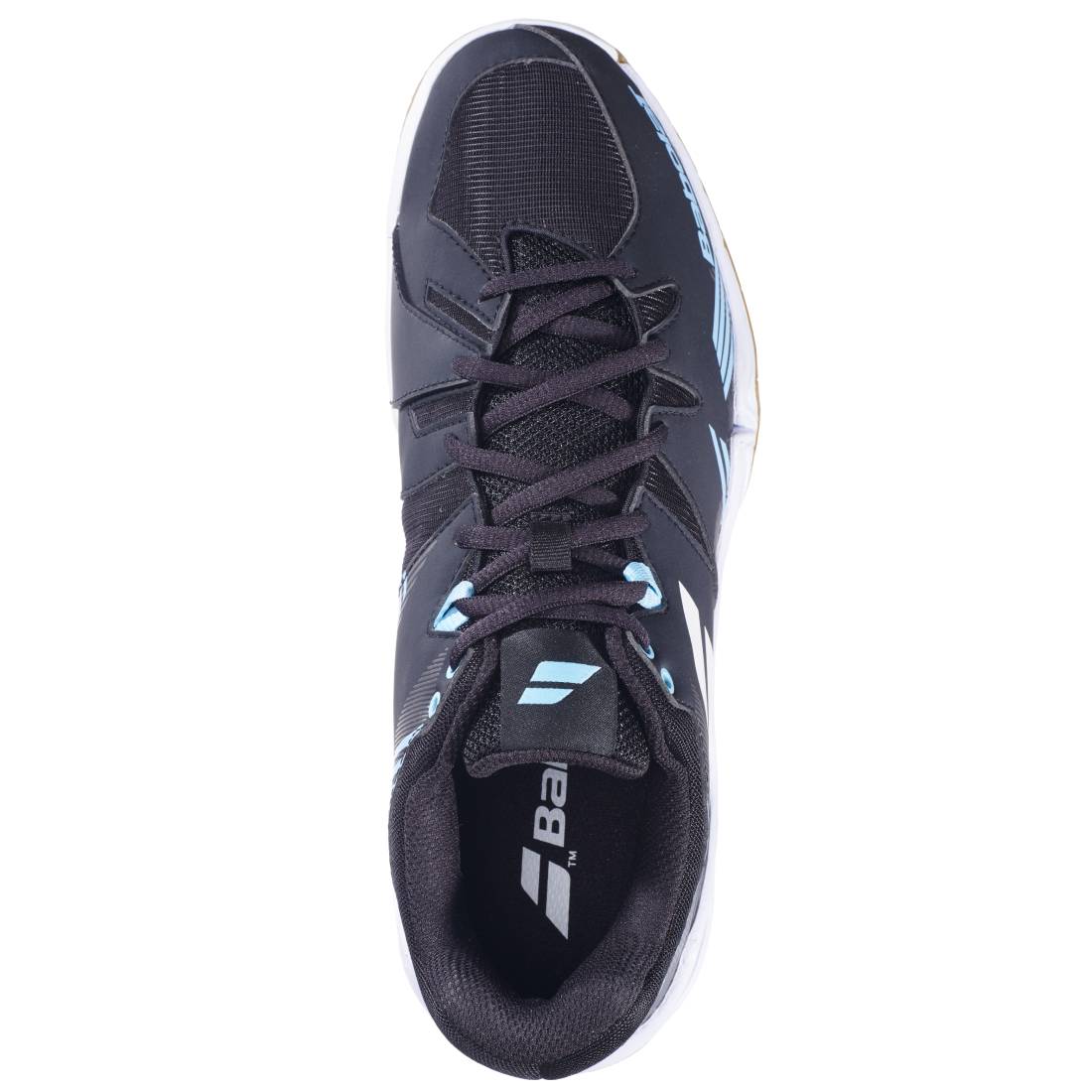 Babolat Shadow Spirit Men's Indoor Court Shoe (Black/Light Blue)