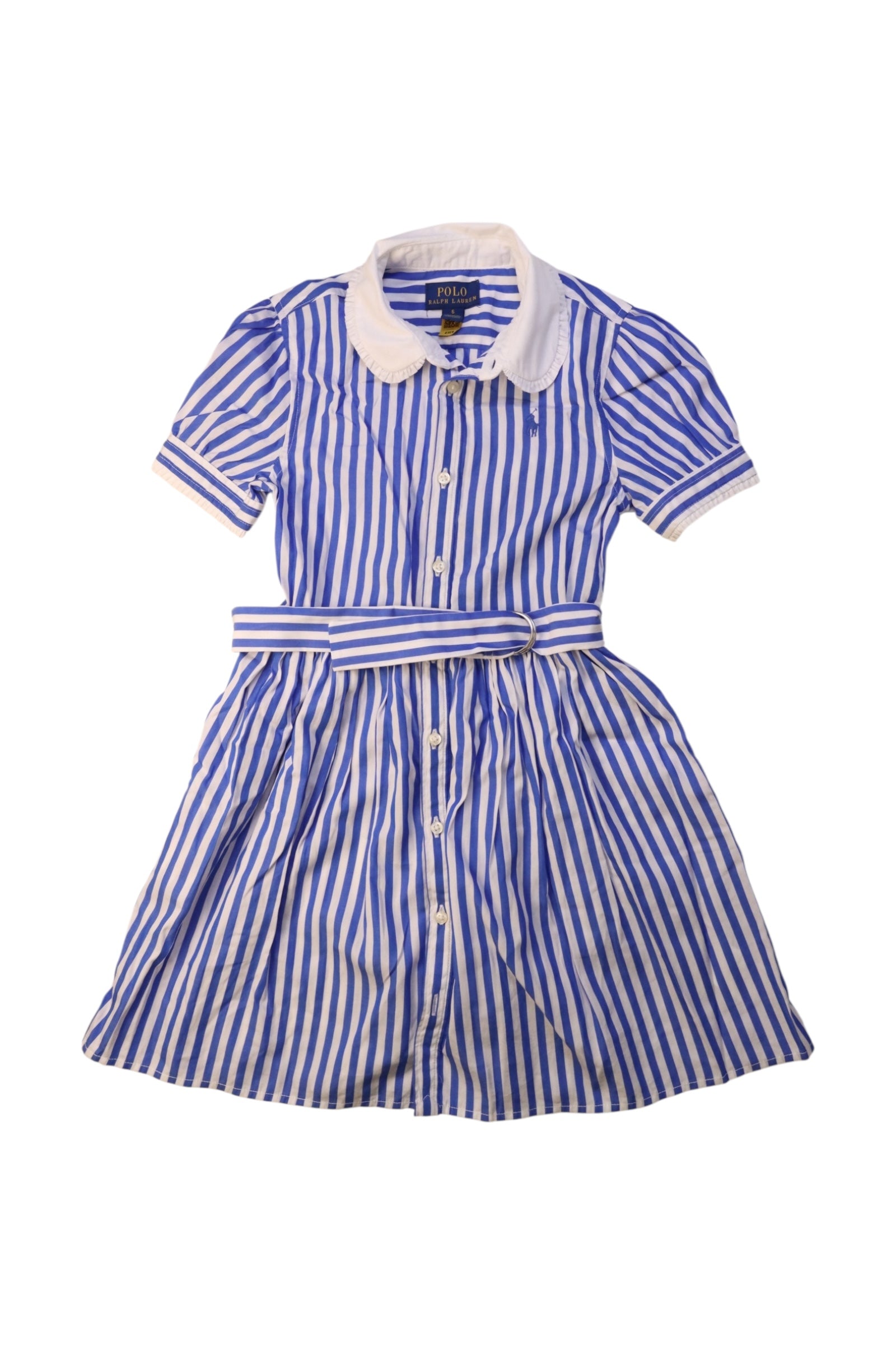 Polo Ralph Lauren Striped Short Sleeve Dress Size 6T、mySite、g9winljtr
