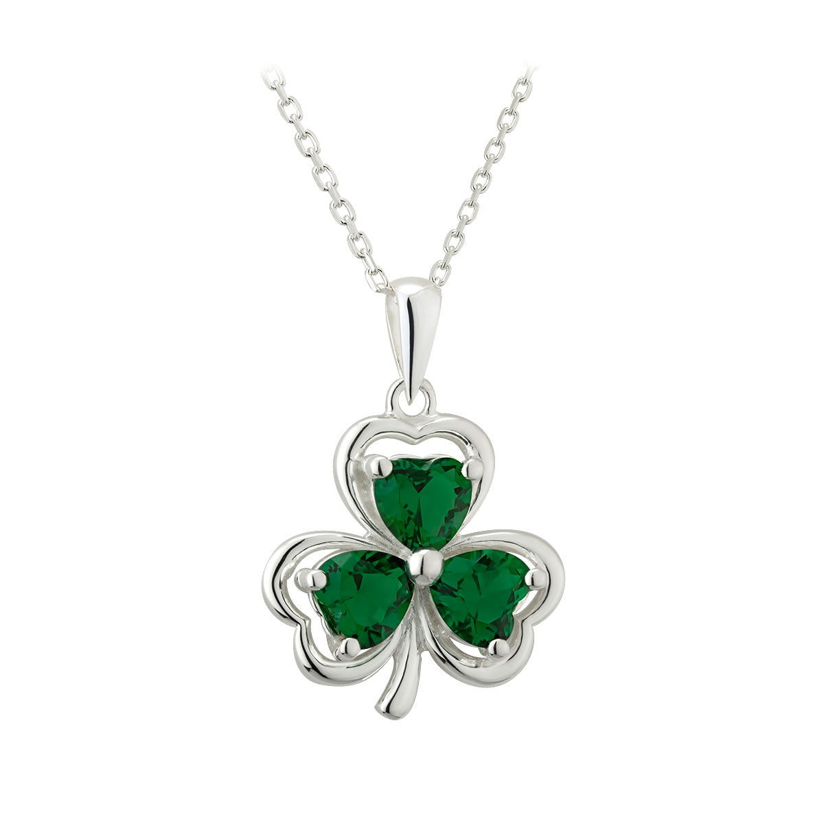 Green Crystal Shamrock Pendant、mySite、botmansion