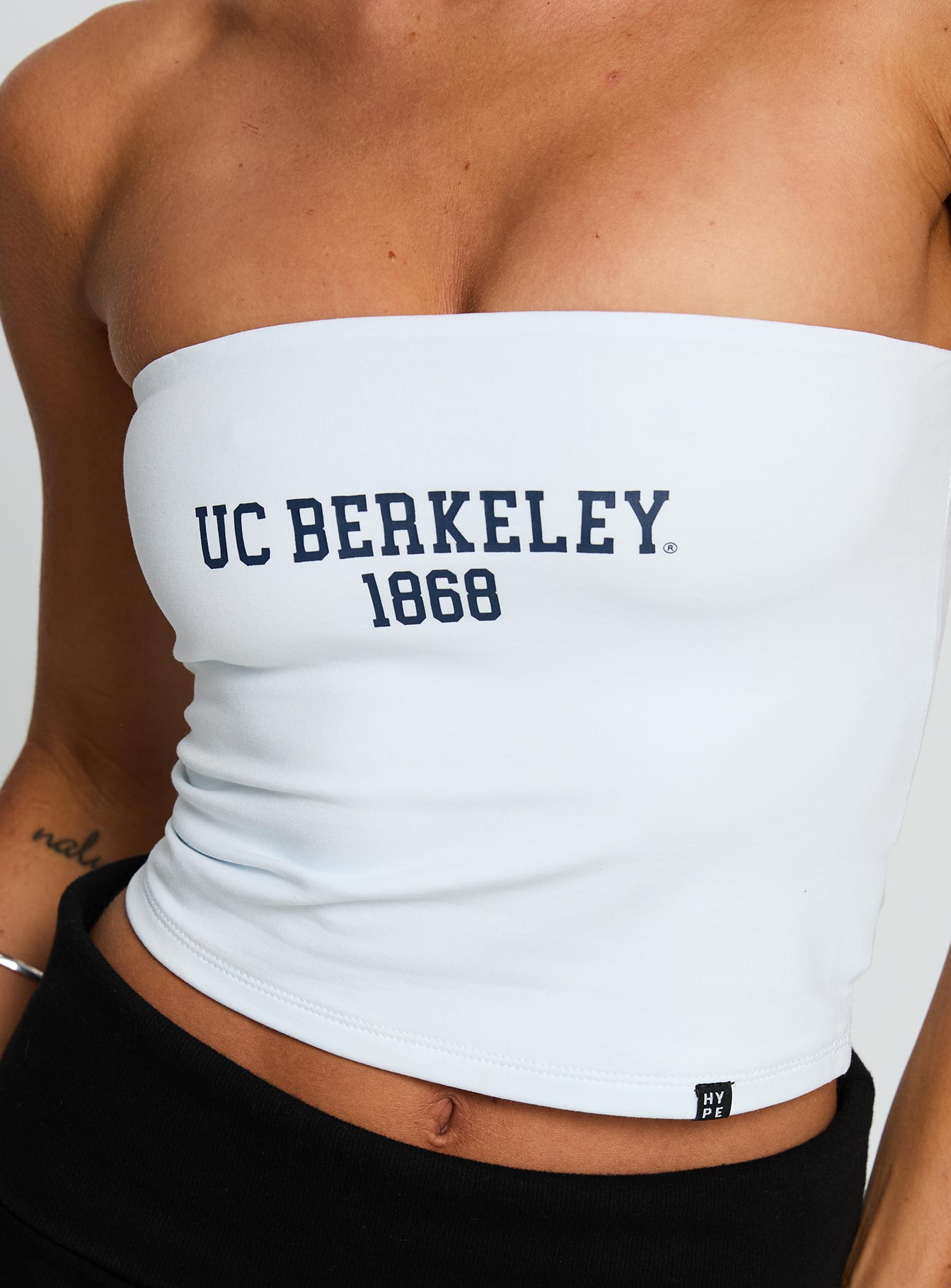 UC Berkeley Tube Top White、mySite、solidvoid