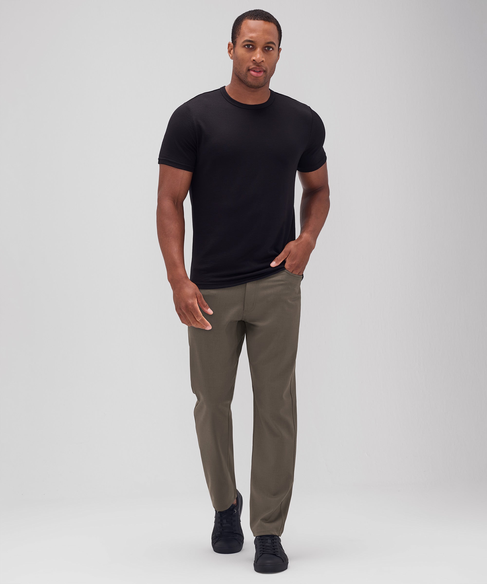 Men's Relaxed Merino Travel Pants、mySite、noshort