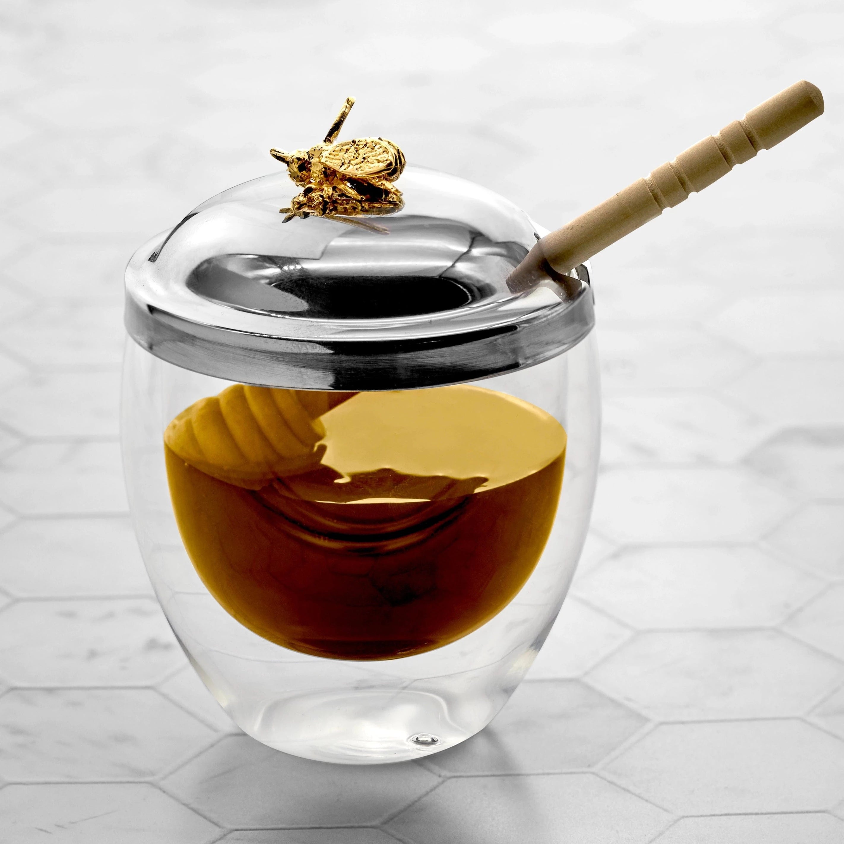 Double Wall Honey Dish - Bee、mySite、topwebapps