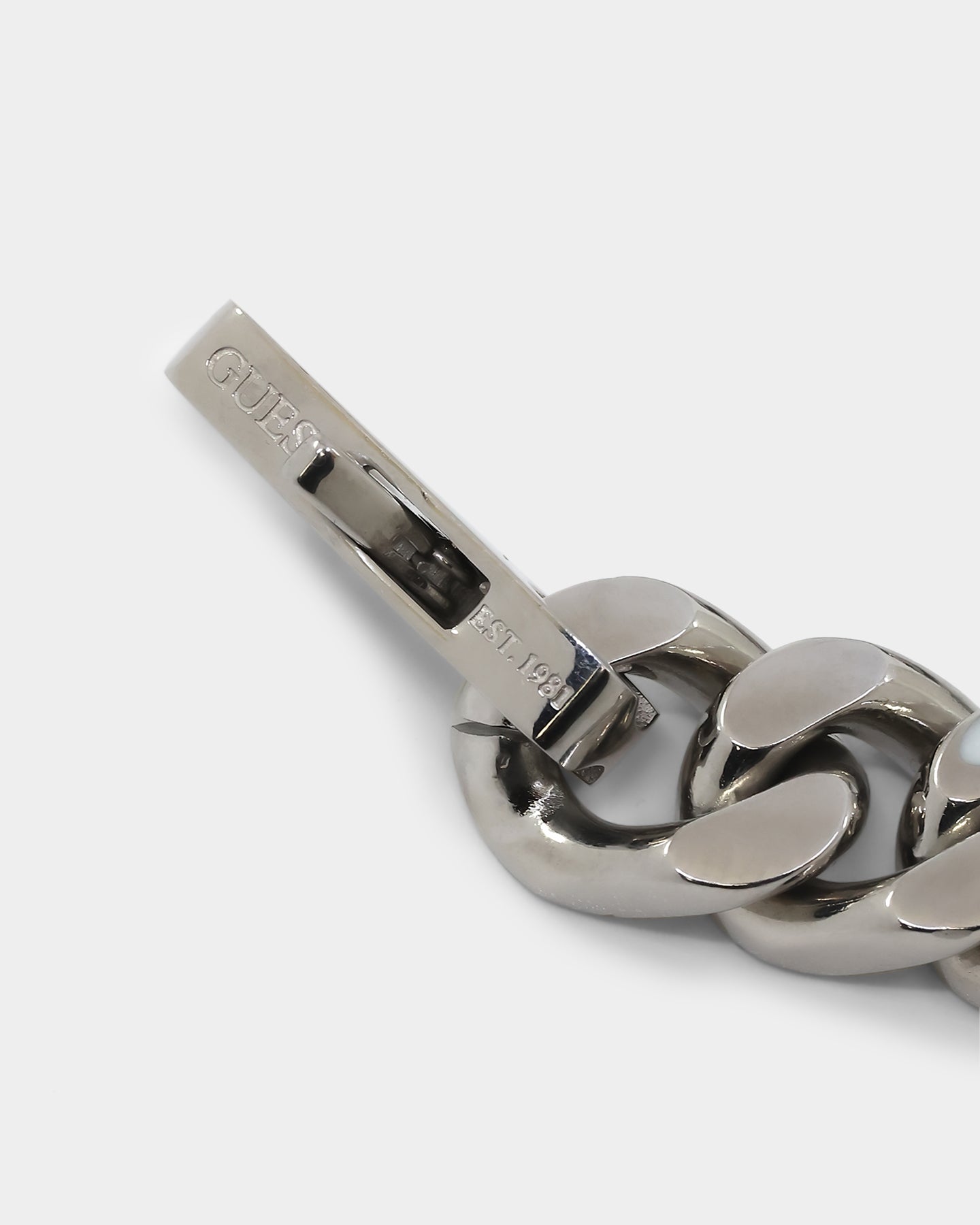 Guess Mainline X Culture Kings Glow In The Dark Necklace Silver/Glow、mySite、zt4zffjzw