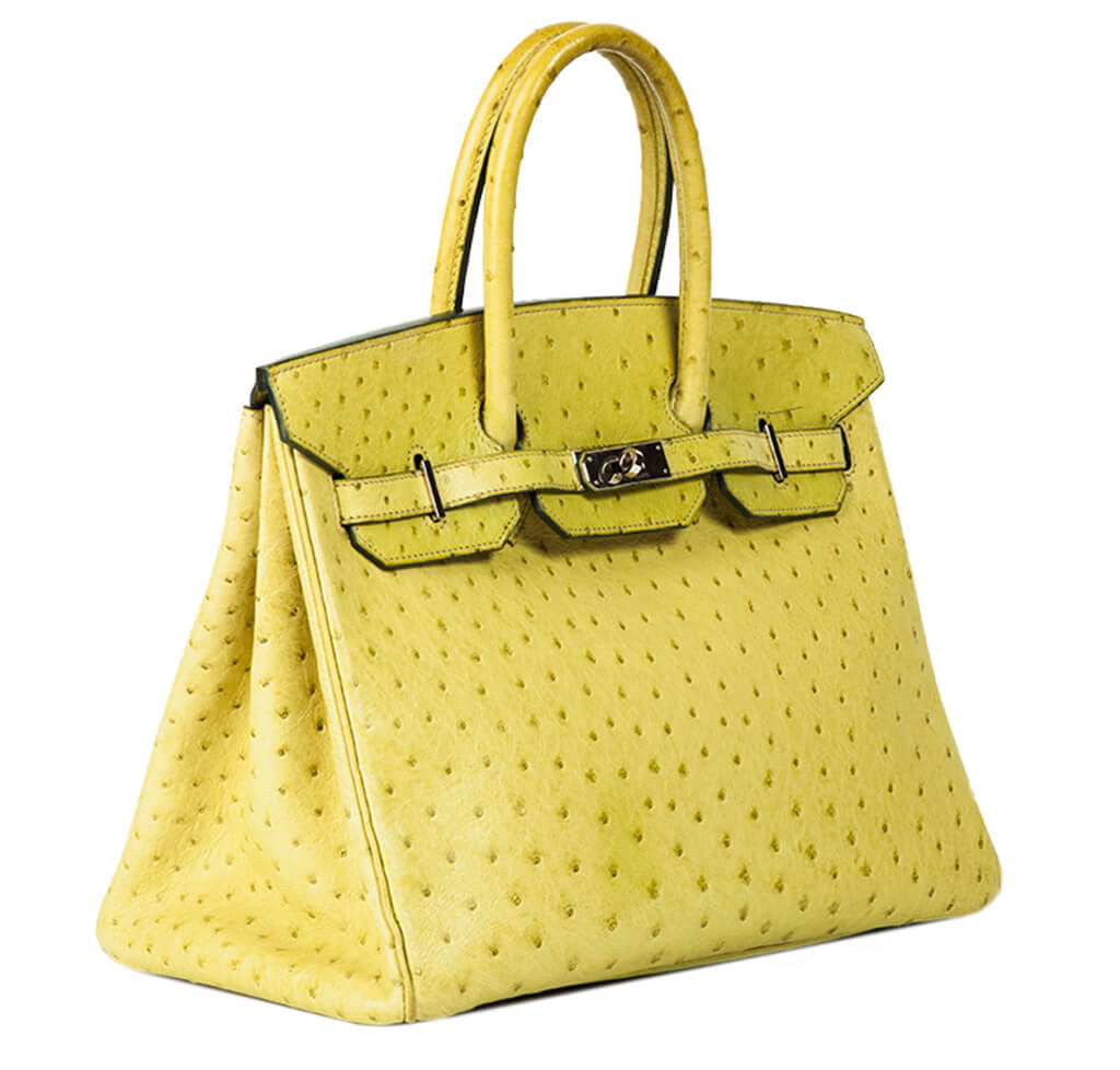 Hermès Ostrich Birkin 35 Vert Anis Bag、mySite、garminoutage.com