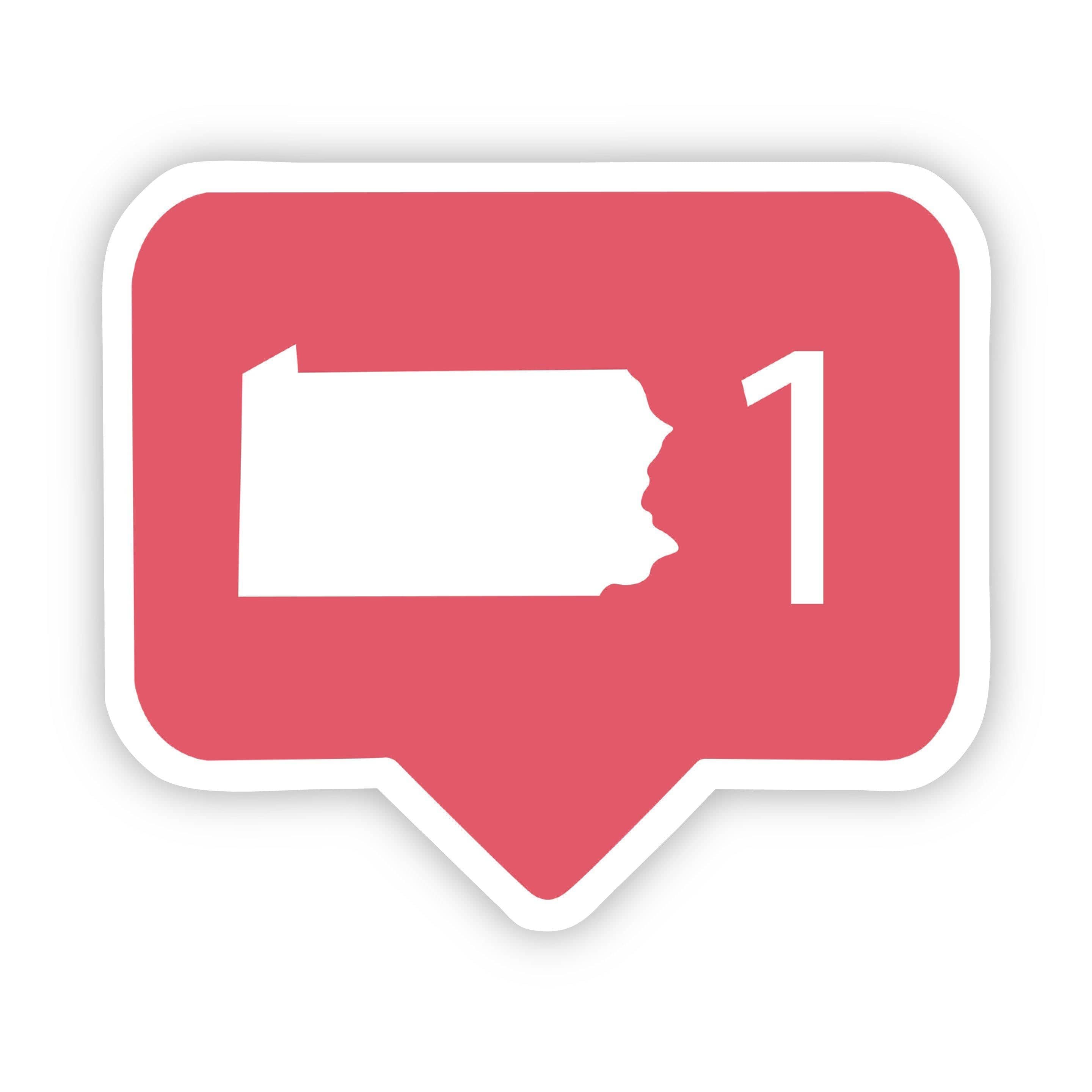  Pennsylvania Social Media Comment Sticker、mySite、elrpsem3k