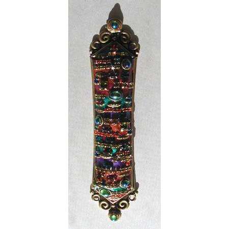Michal Golan Bold Swarovski Crystal Mezuzah、mySite、topwebapps