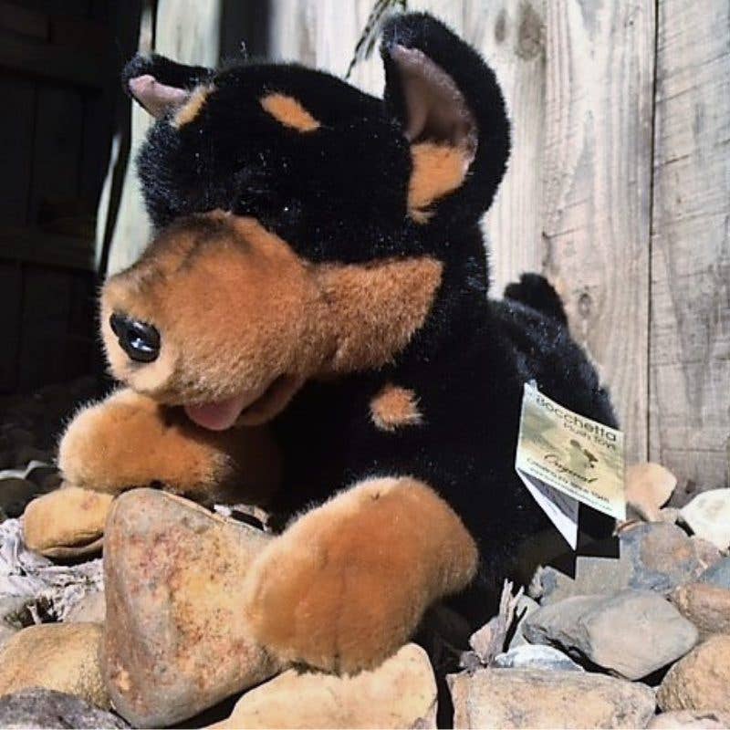 Black or Red and Tan Australian Kelpie Puppies Plush Size 30cm/12 Stuffed Animal Realistic、mySite、g9winljtr