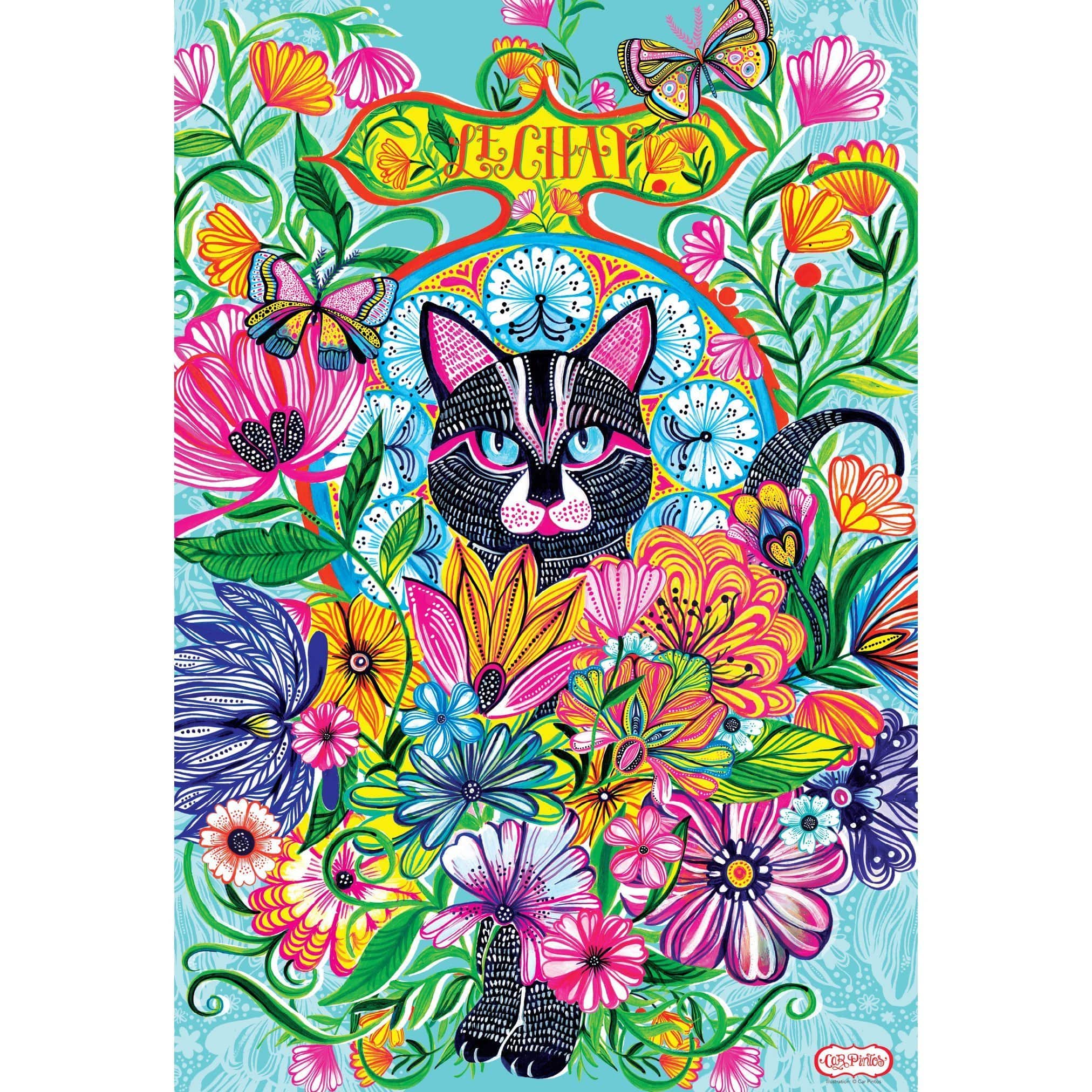  Jigsaw Puzzle - Le Chat 1000 Piece、mySite、ghnorth