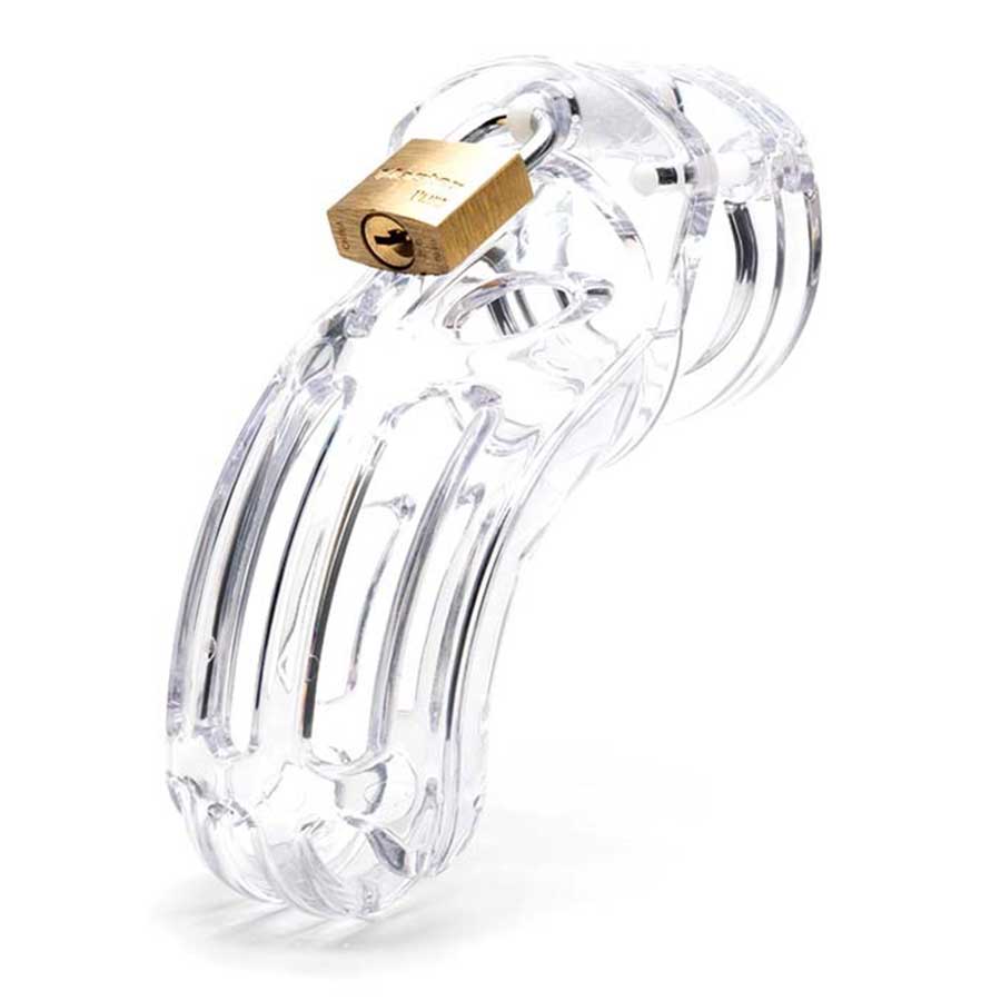 The Curve 3.75 Inch Clear Chastity Cock Cage Kit by CB-X、mySite、bottomscart