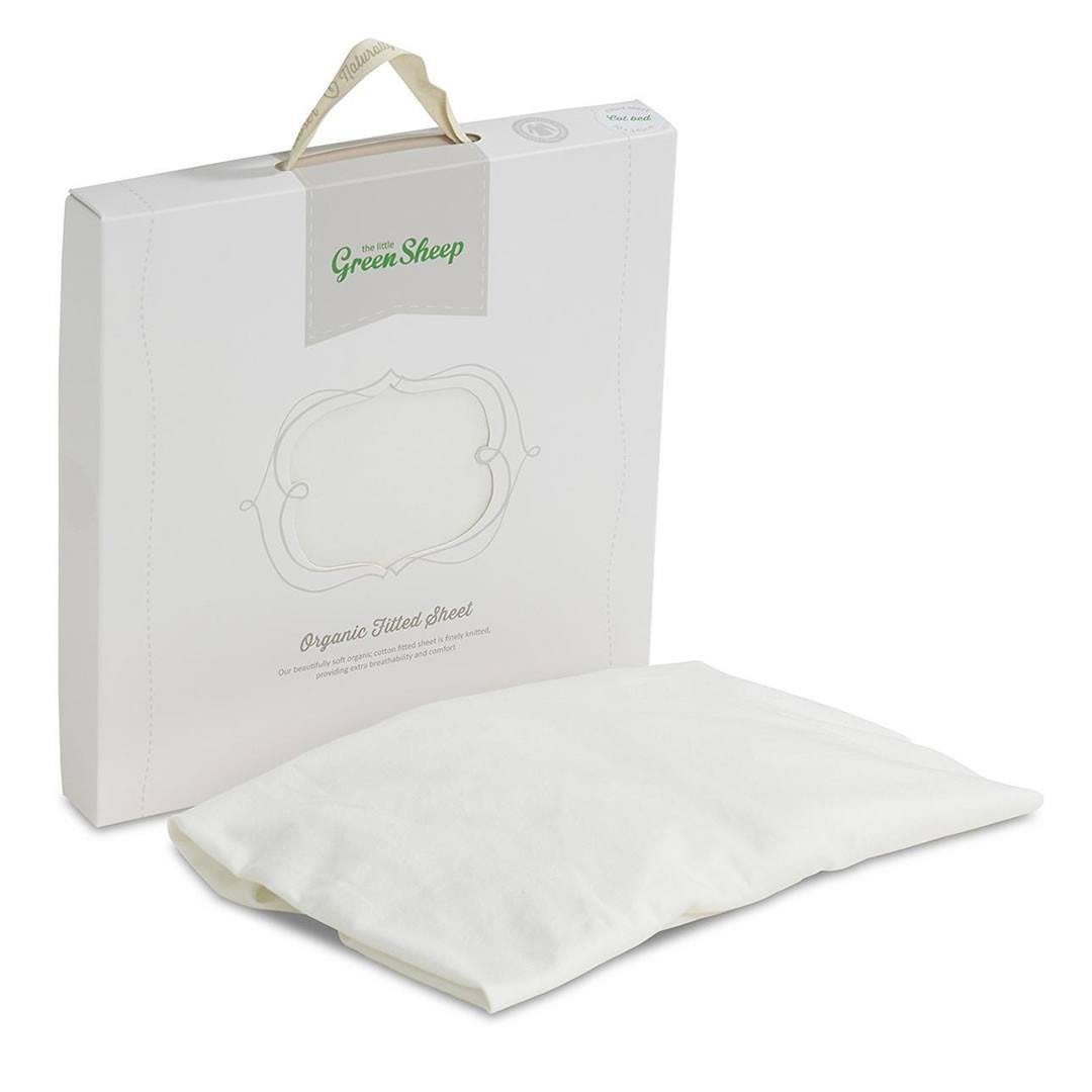  The Little Green Sheep - Organic Jersey Fitted Sheet - Cot、mySite、merchandisen