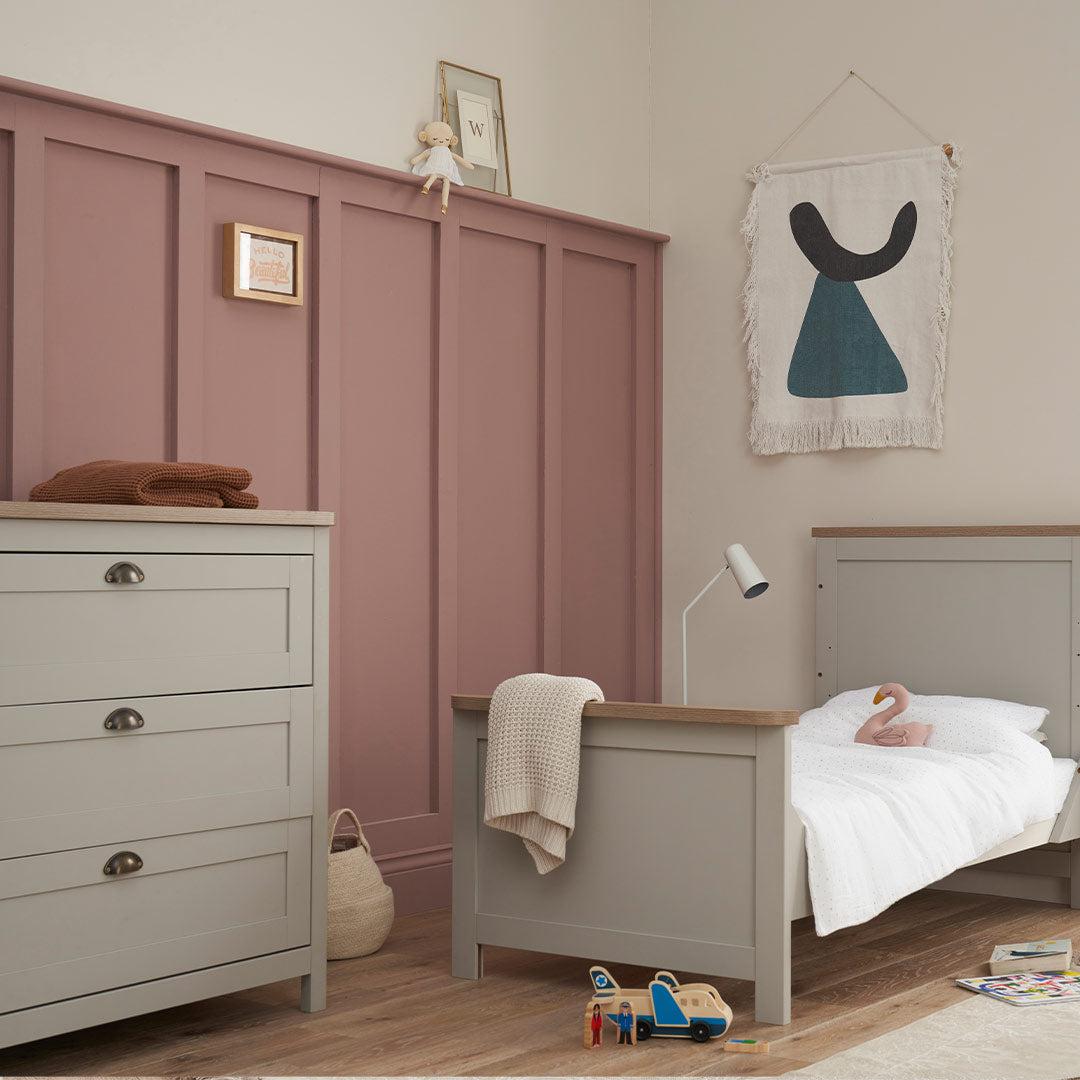  Tutti Bambini Verona 2 Piece Room Set - Dove Grey/Oak、mySite、merchandisen