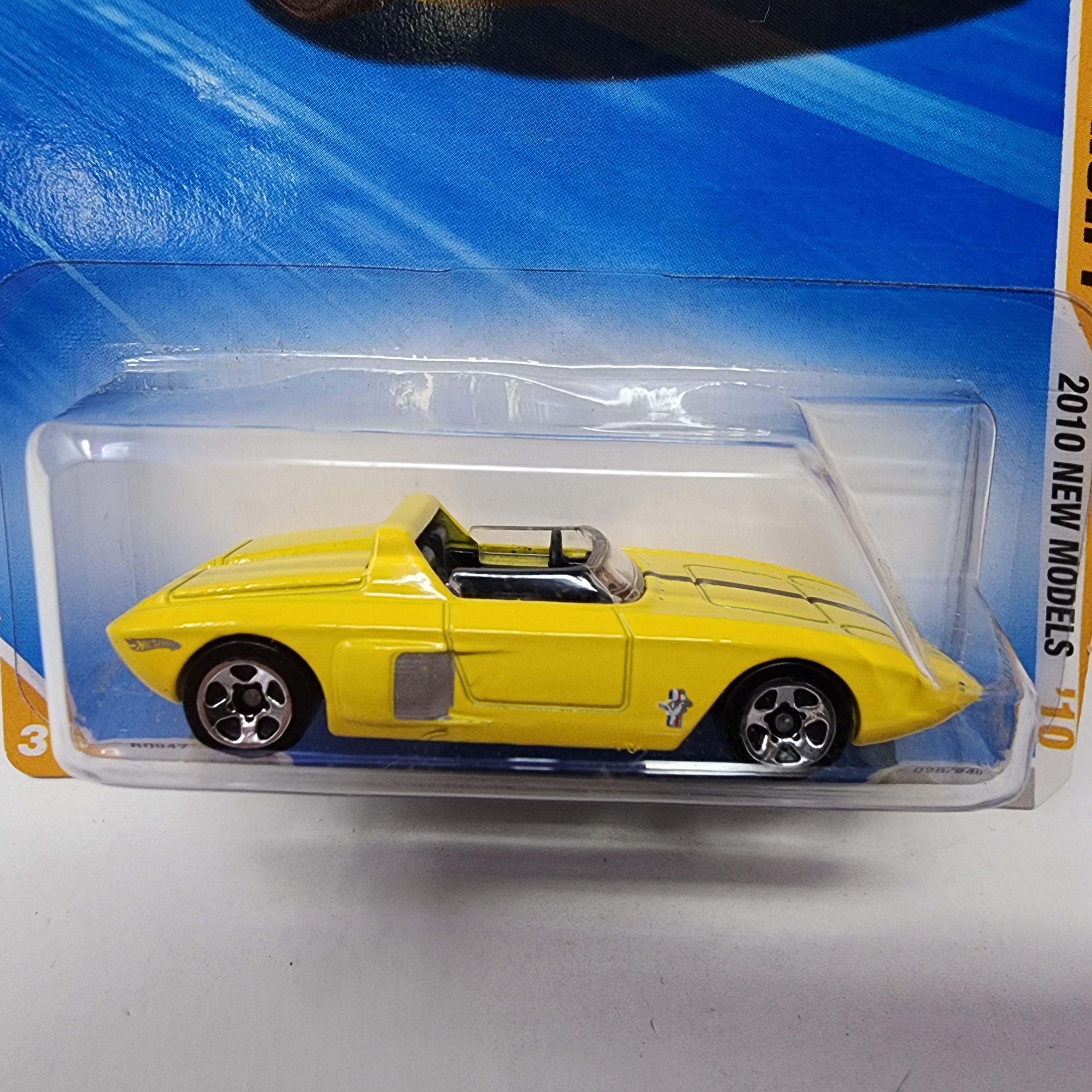 '62 Ford Mustang Concept #28 * Yellow * Hot Wheels 2010 New Models、mySite、hgirdovlk