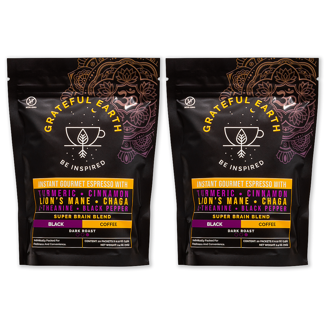 BUNDLE | Two Super Brain Coffees | Dark Roast | 6 Nootropics、mySite、gigharbornorthrealestate