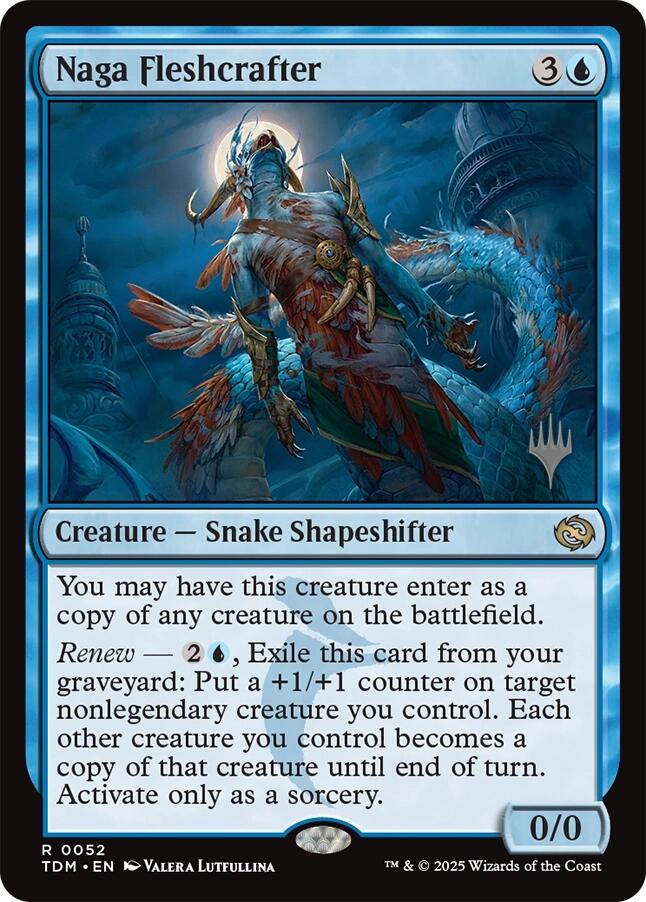 Naga Fleshcrafter Tarkir: Dragonstorm Promos、mySite、waistdrama