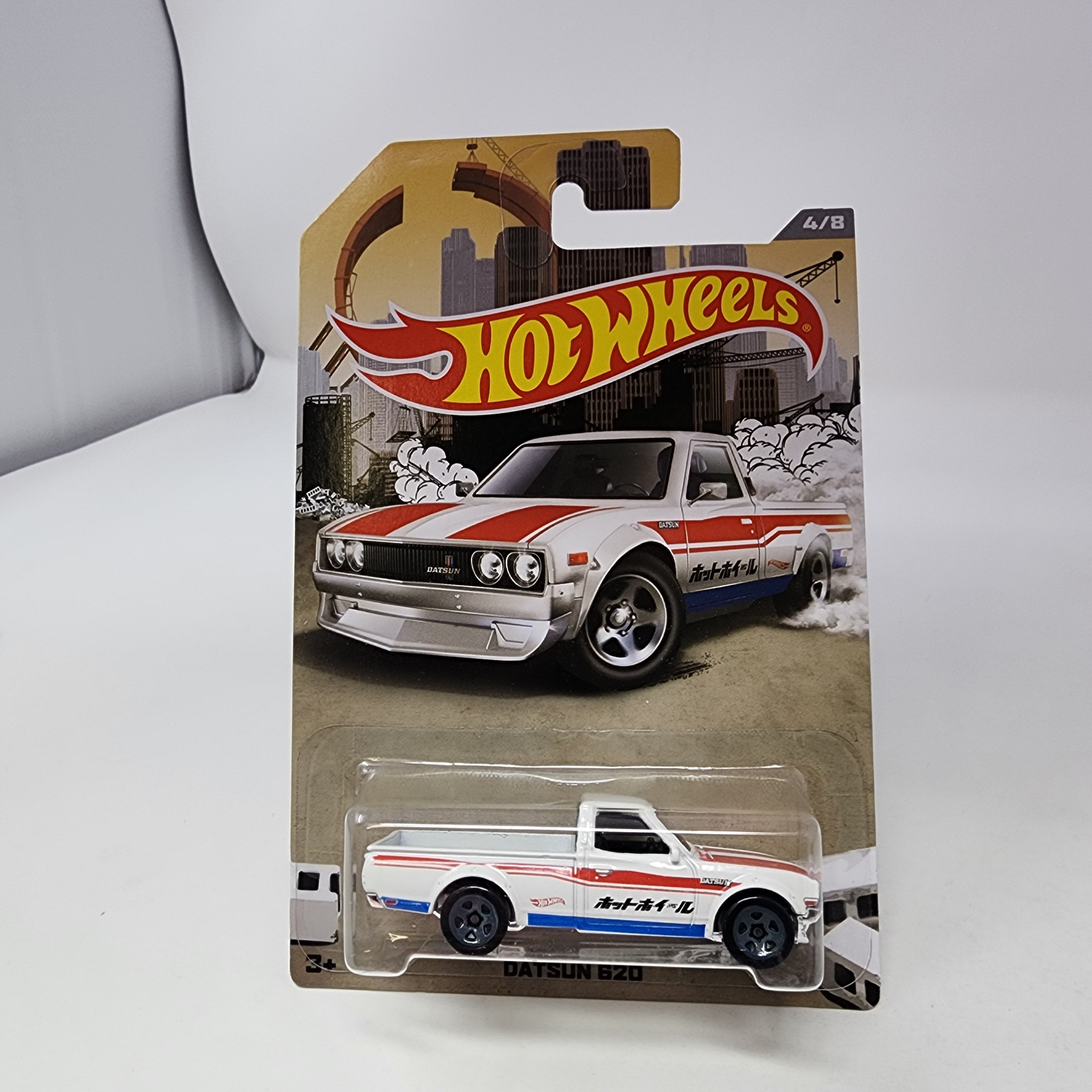 Datsun 620 4/8 * White * Hot Wheels Truck Series、mySite、hgirdovlk