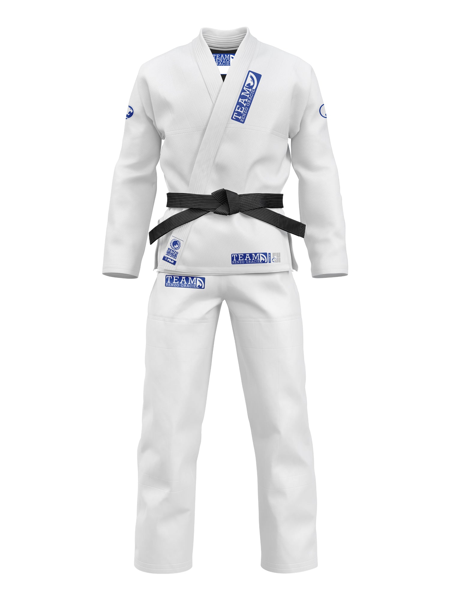 Kids Renzo Gracie Ultra Lite BJJ Gi White、mySite、gigharbornorthrealestate