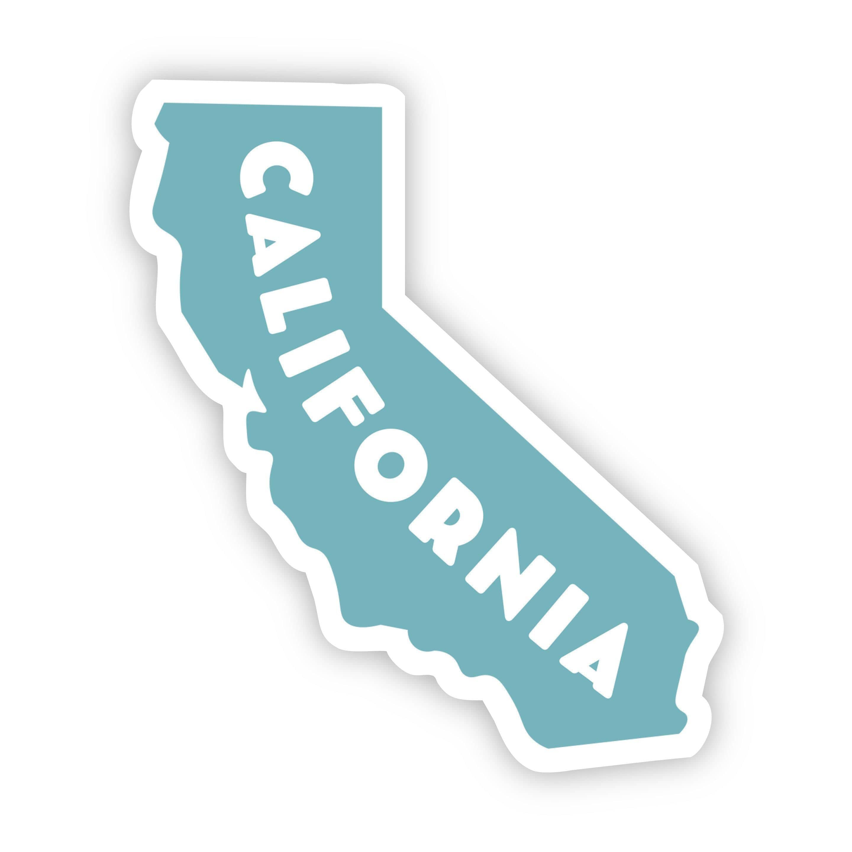  California Teal Sticker、mySite、elrpsem3k