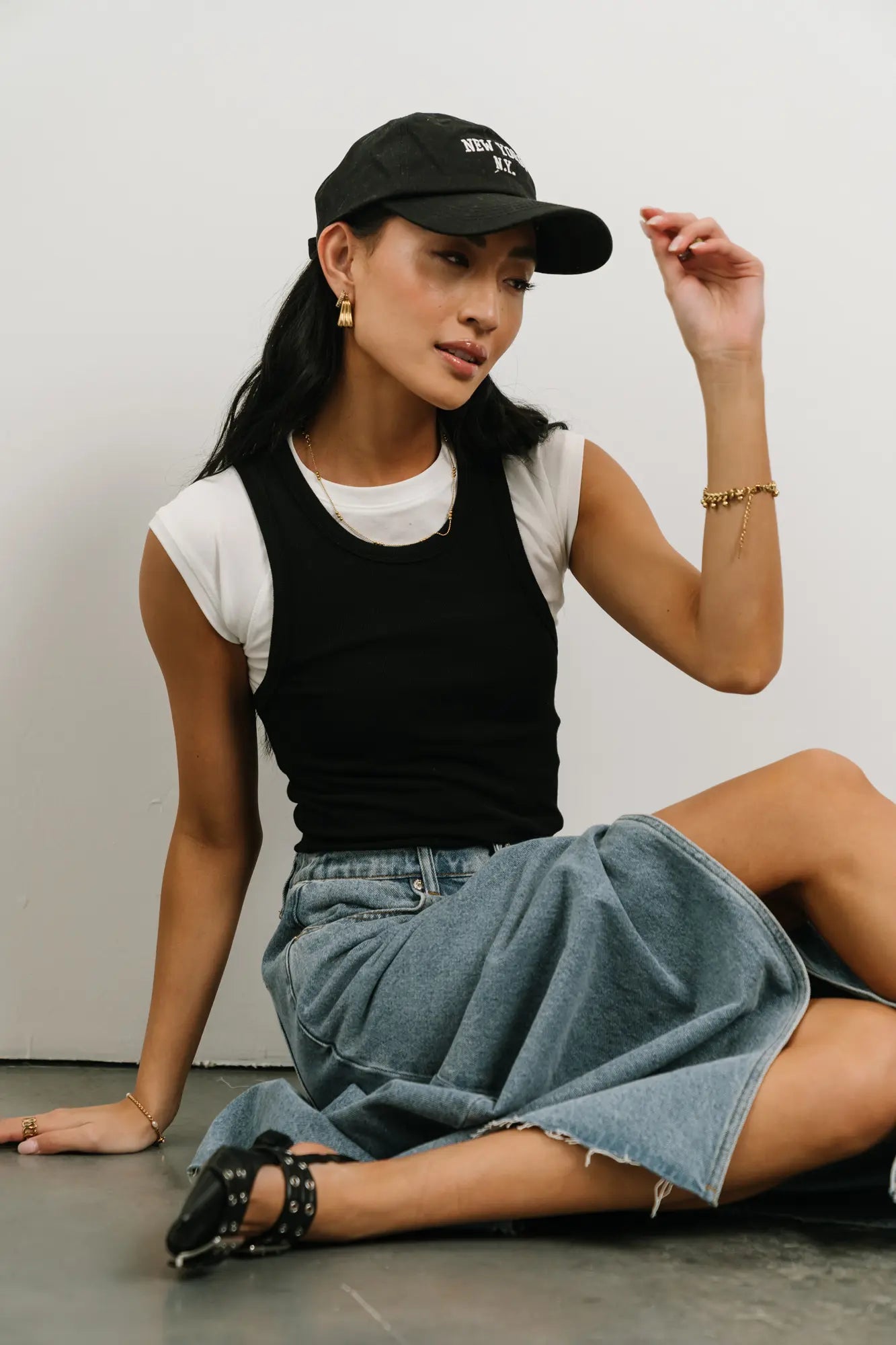  Kendall Tank in Black - FINAL SALE、mySite、merchandisen