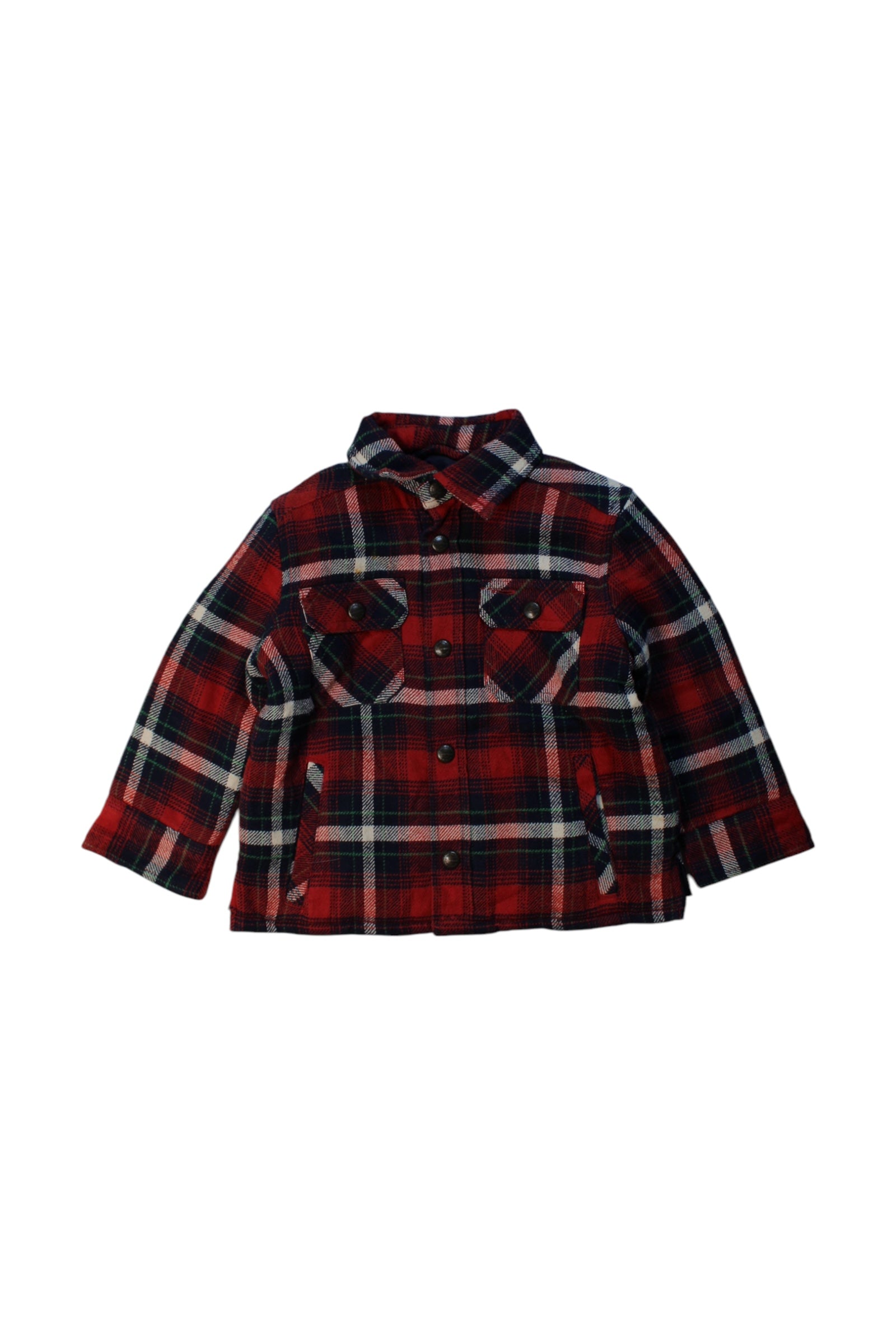 Polo Ralph Lauren Checkered Flannel Shirt, Size 2T、mySite、g9winljtr