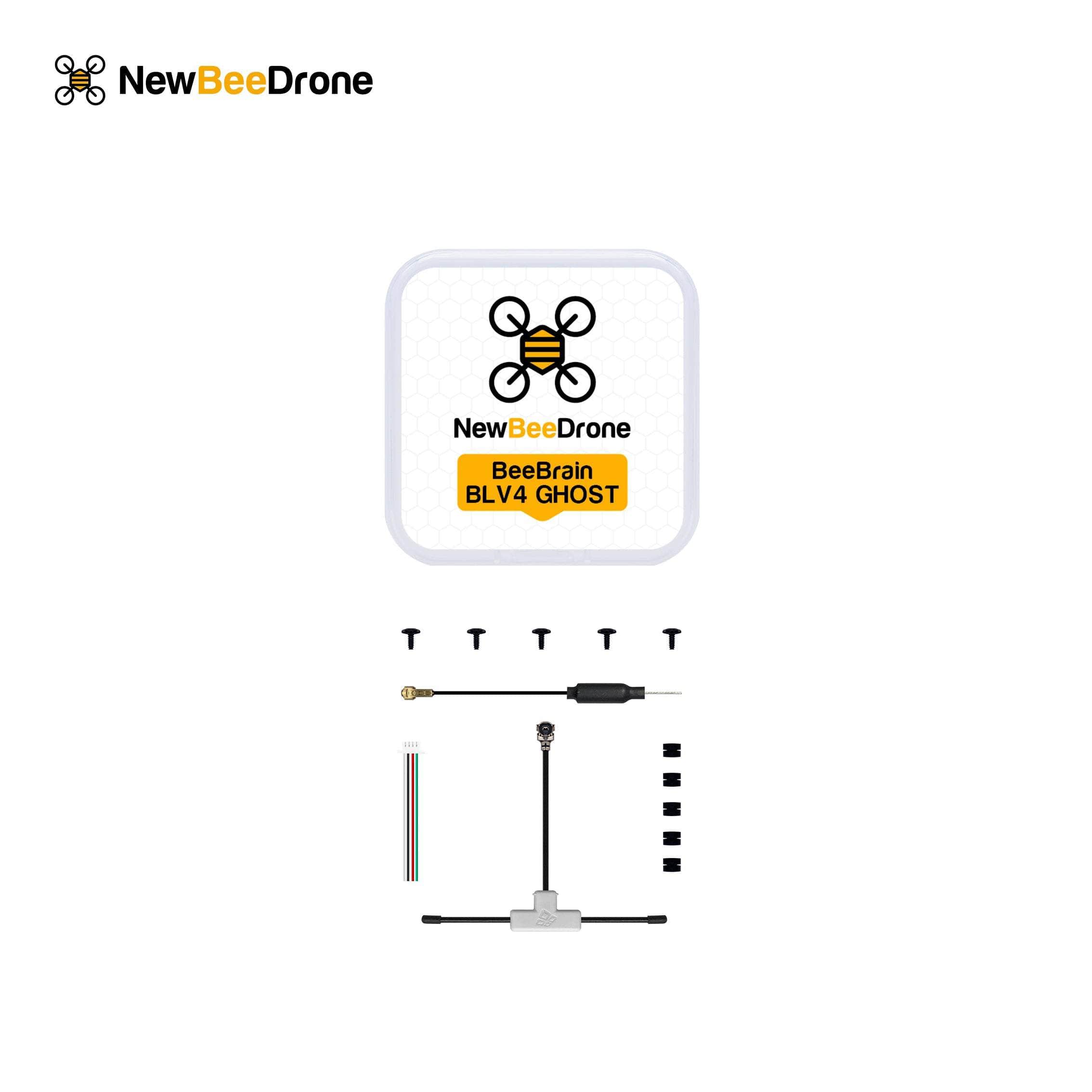  NewBeeDrone x ImmersionRC BeeBrain BLV4 Built-in Ghost Rx AIO Flight Controller、mySite、merchandisen