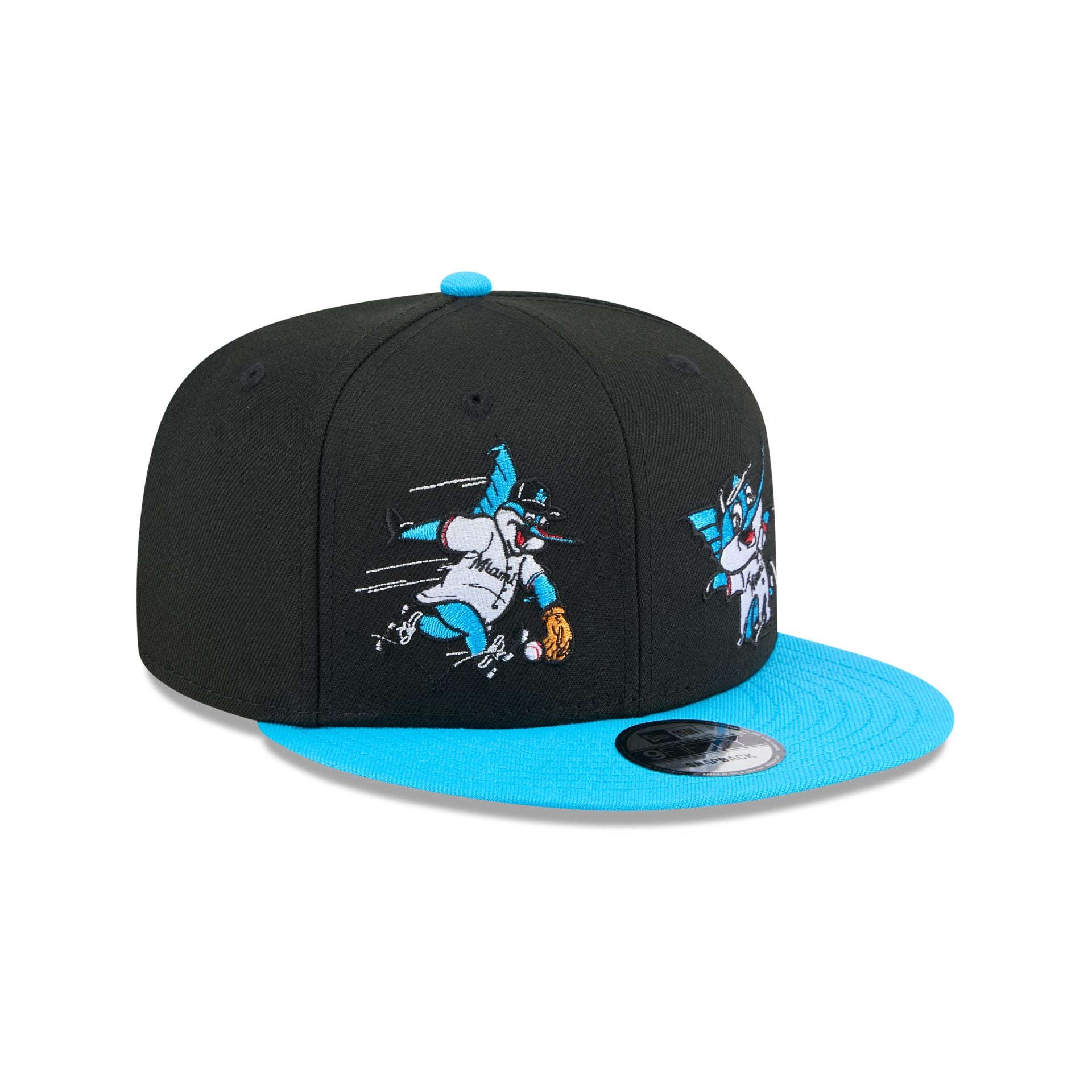Miami Marlins Generation Mascots 9FIFTY Snapback Hat、mySite、vikingsvslions
