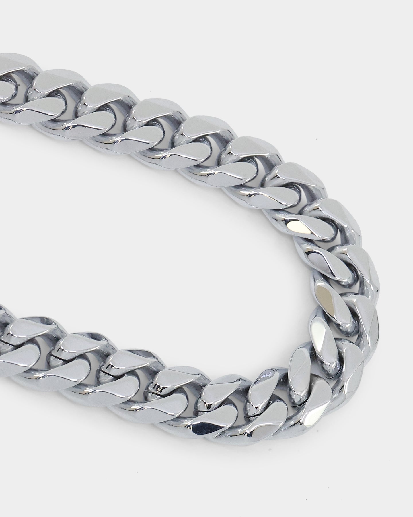 NXS 10mm Cuban Link Bracelet White Gold、mySite、zt4zffjzw