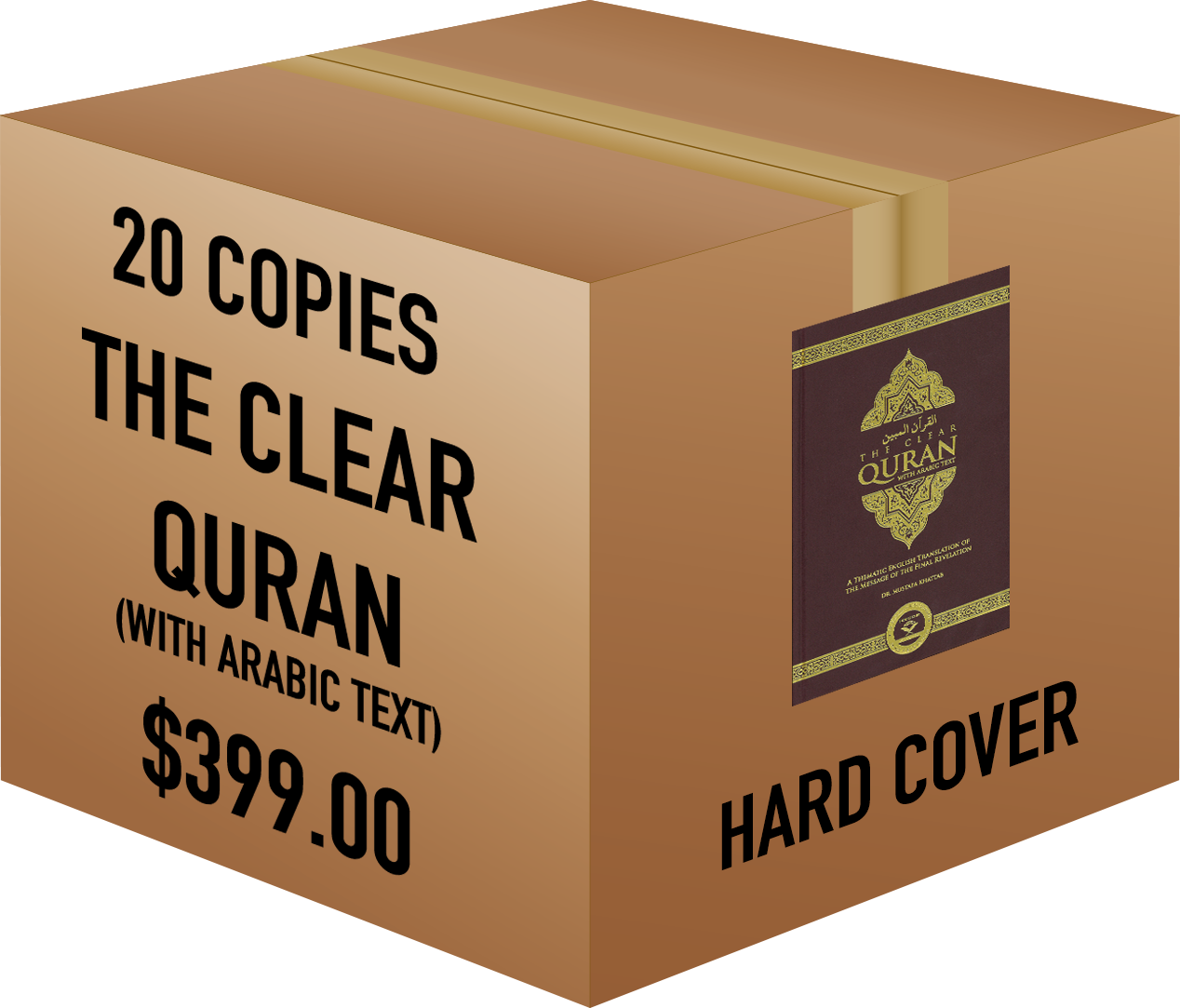 The Clear Quran® Series – with Arabic Text - Parallel Edition | Hardcover, 20 Copies Bulk、mySite、topwebapps