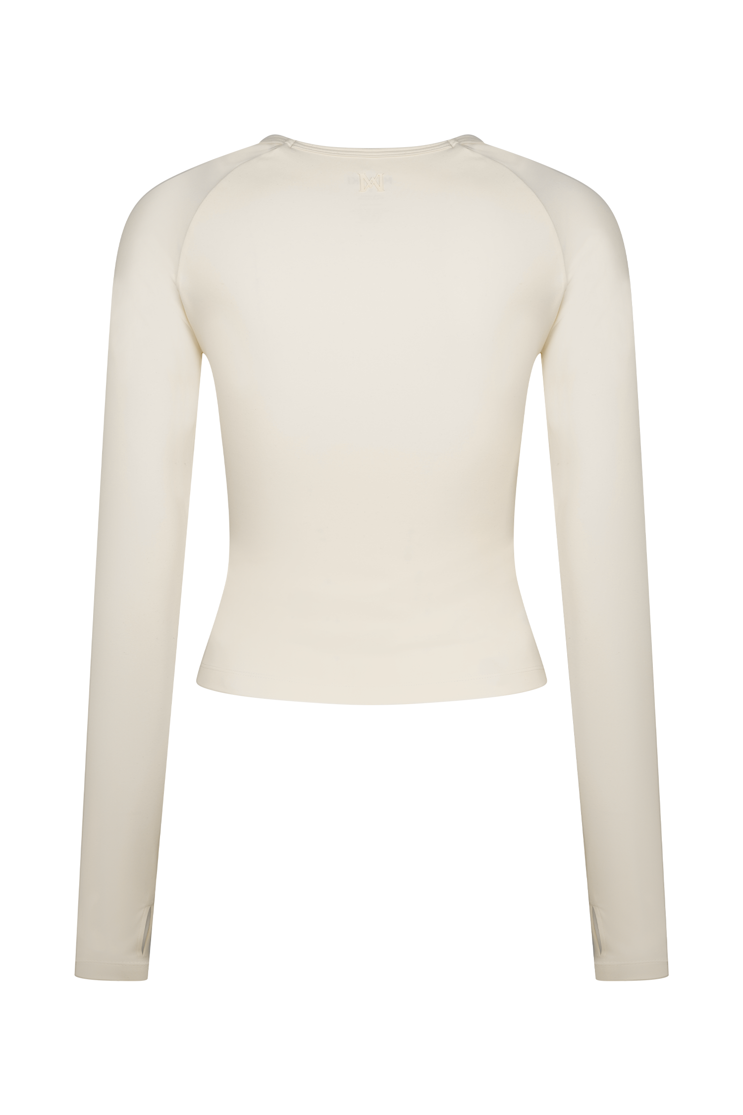 Eliana Long Sleeve Active Top - Ivory、mySite、solidvoid