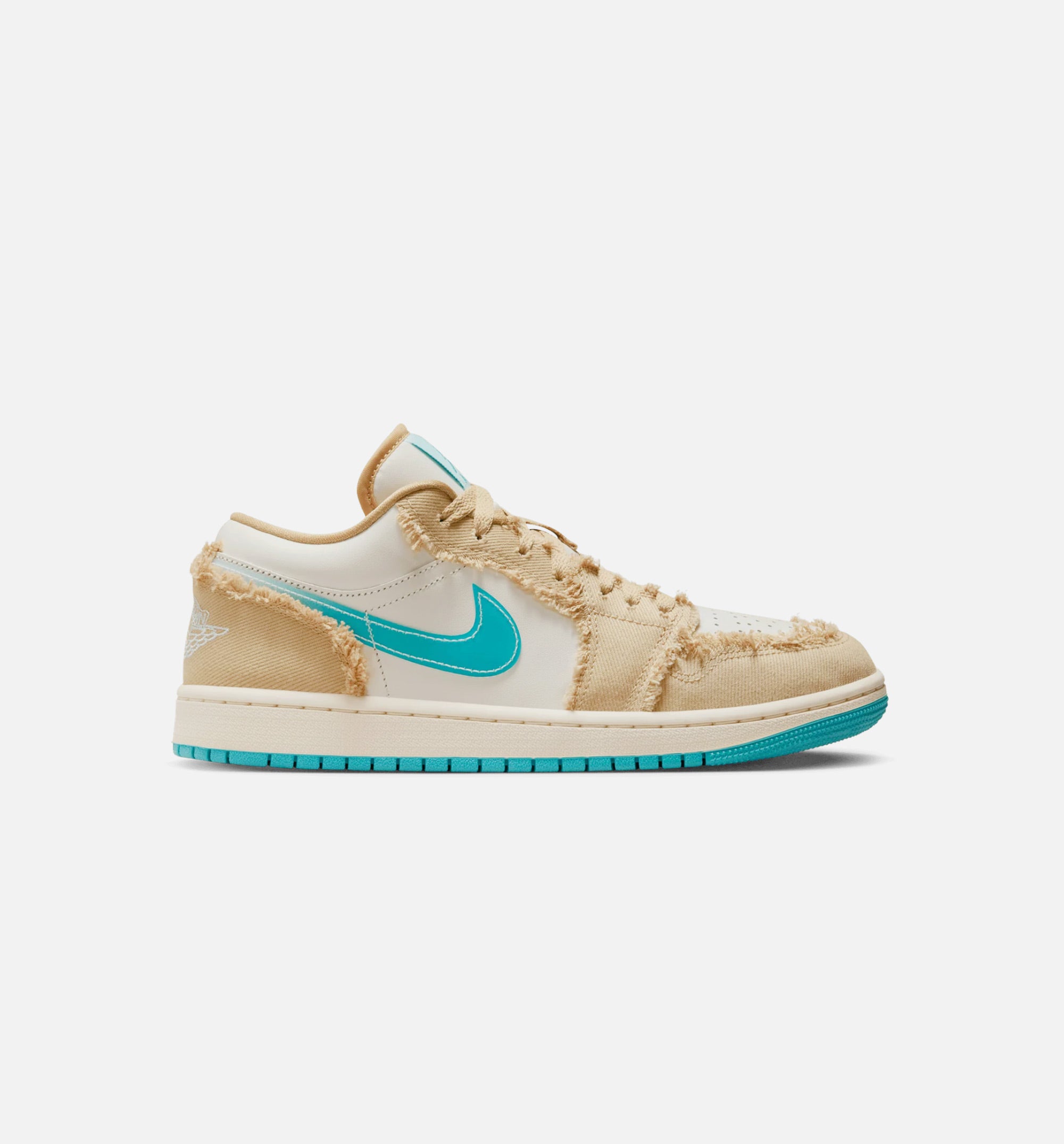 Air Jordan 1 Low SE Wave Womens Lifestyle Shoe - Sesame/Glacier Blue/Sail/Dusty Cactus、mySite、dreamappss