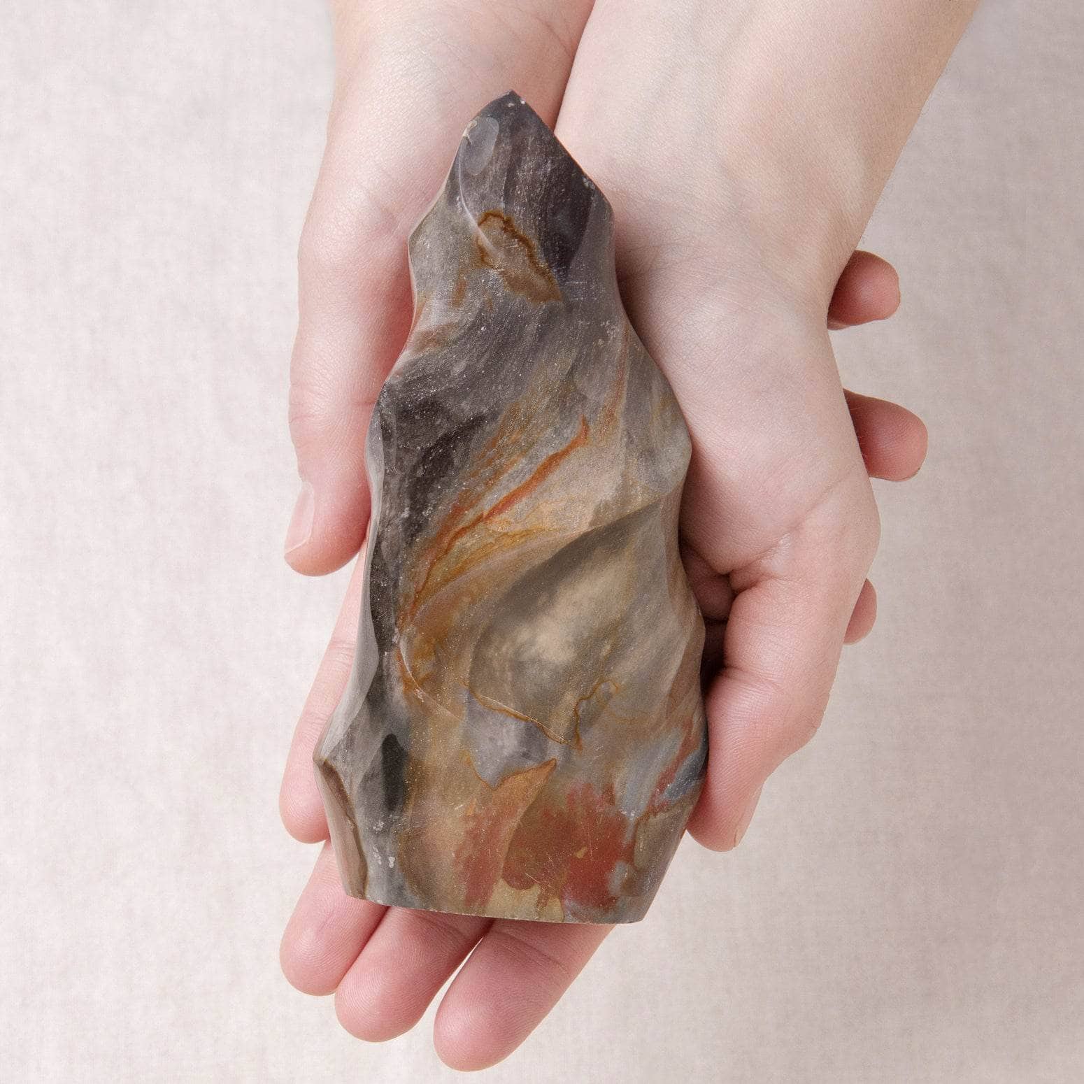 Polychrome (Desert Magic) Jasper Freeform Flame Crystals、mySite、hinf8tx79