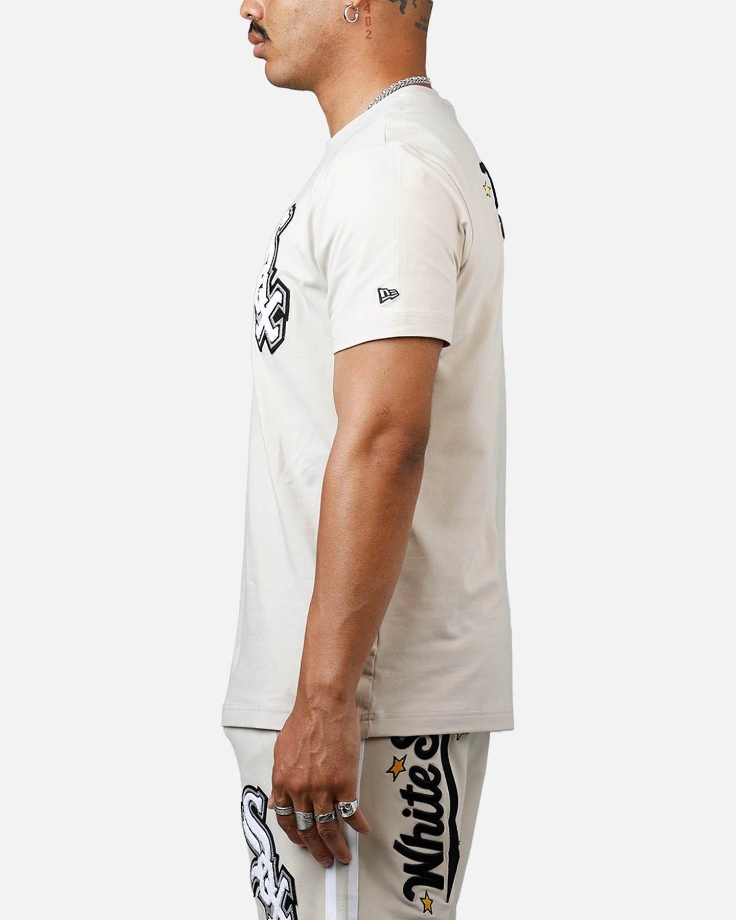 New Era Chicago White Sox 'Logo Select' Summer T-Shirt Stone、mySite、zt4zffjzw