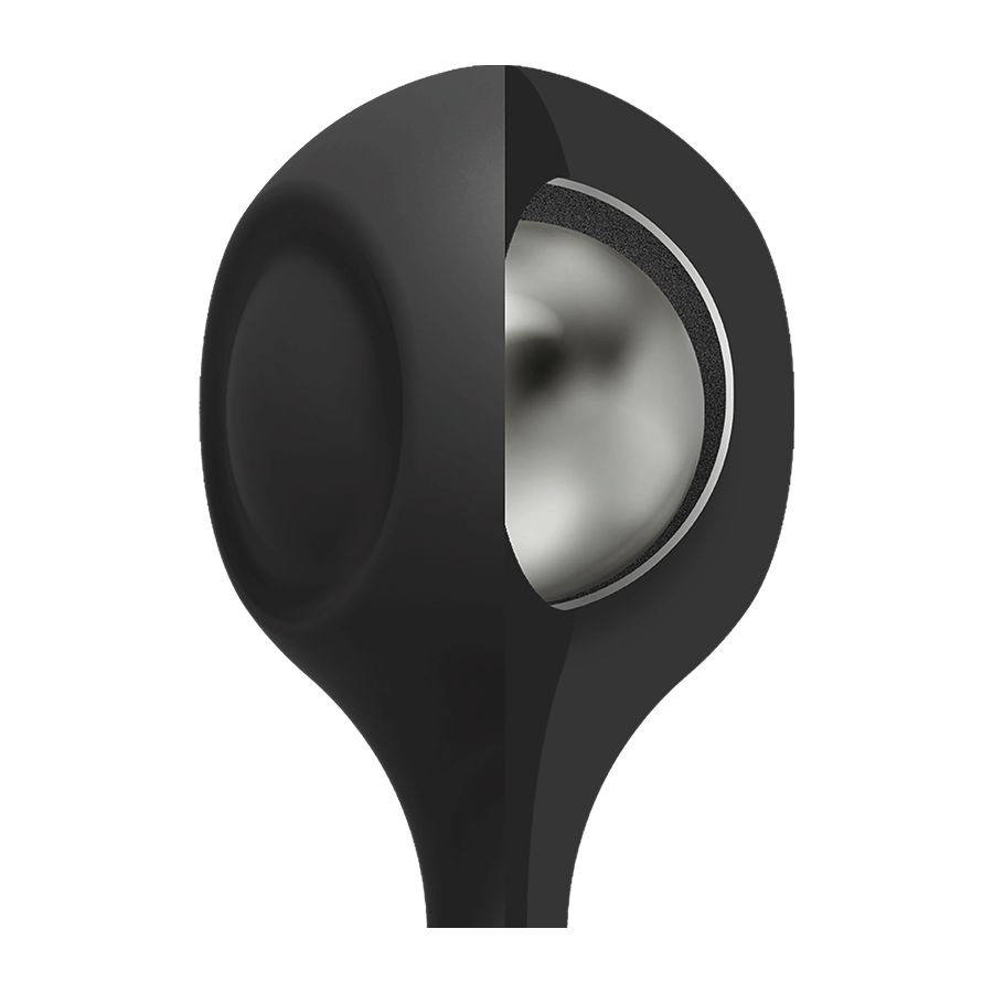 Kink Anal Essentials 13.5 Inch Weighted Black Silicone Beaded Anal Balls、mySite、bottomscart