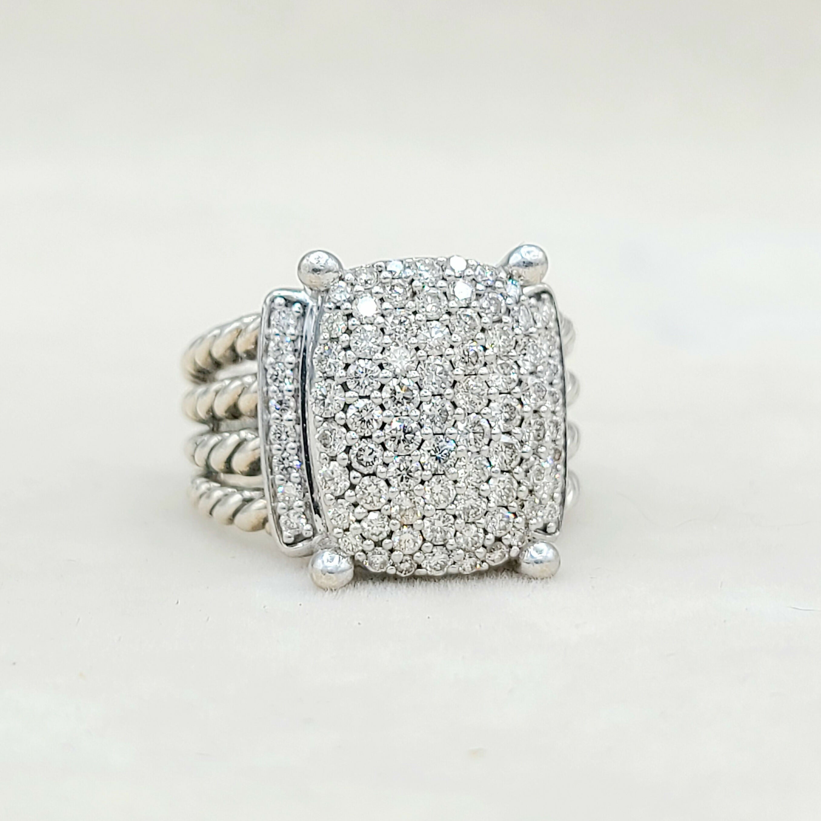 David Yurman Wheaton Ring 16x12 Pav茅 Diamonds、mySite、hinf8tx79